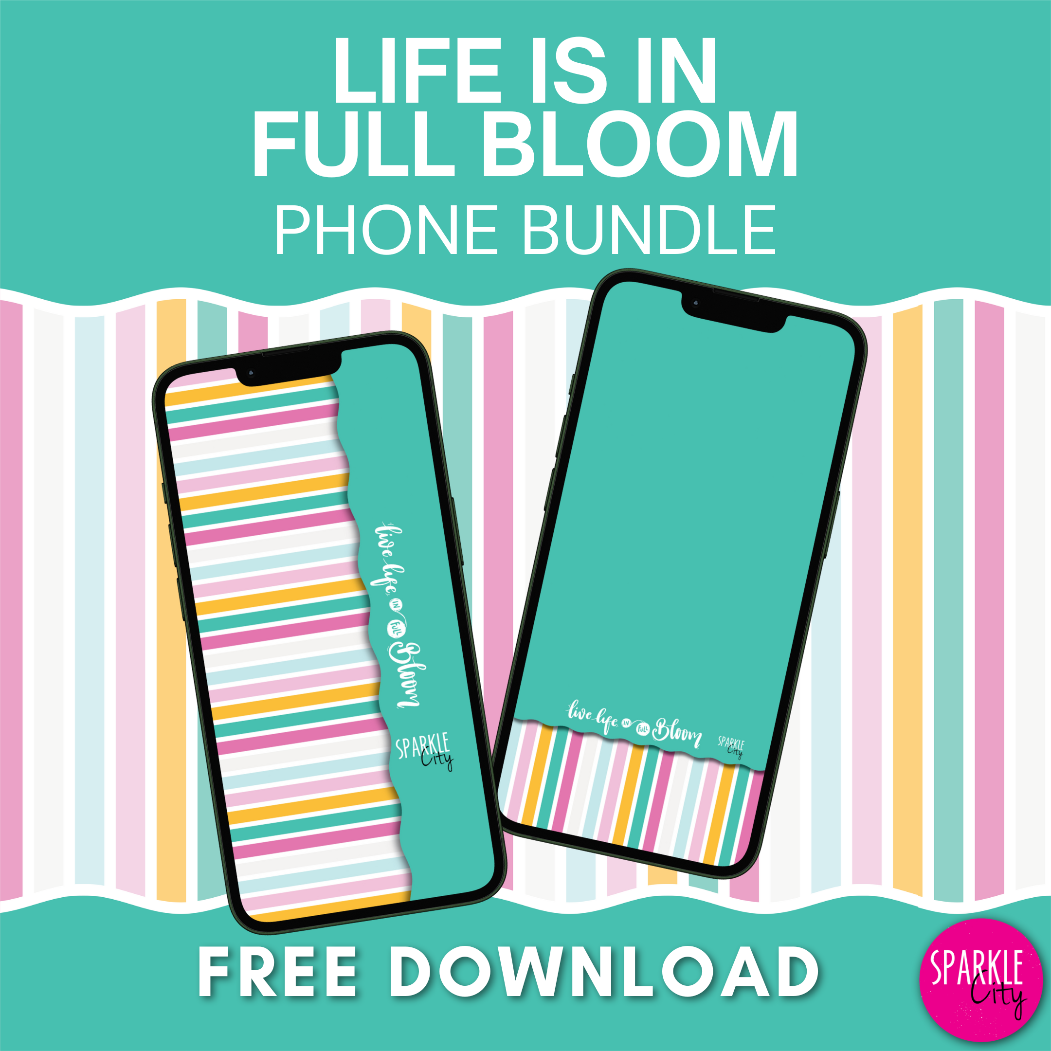 Life is in Full Bloom - Phone Wallpapers Bundle