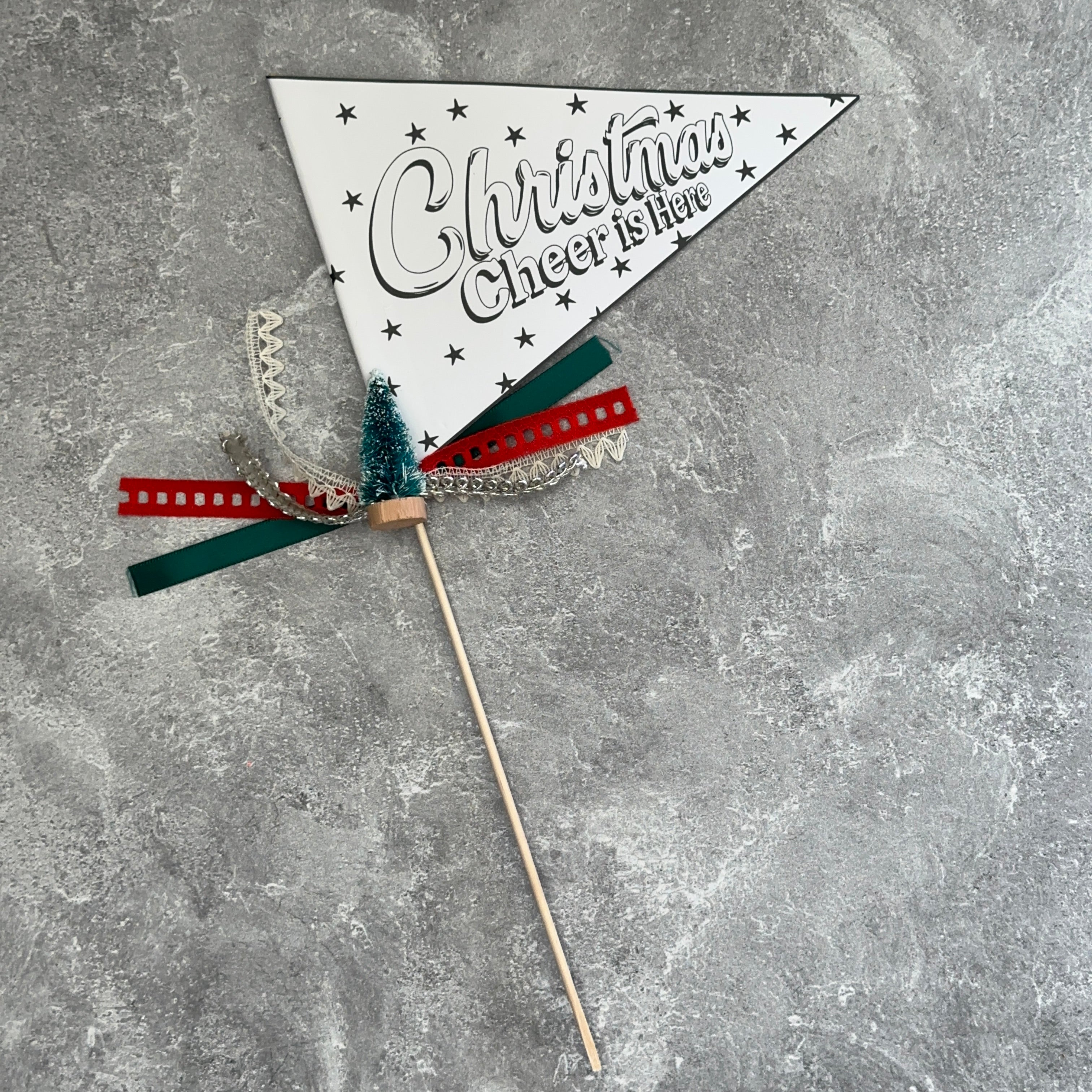 Winter Wishes Printables - Pennants - Christmas Cheer