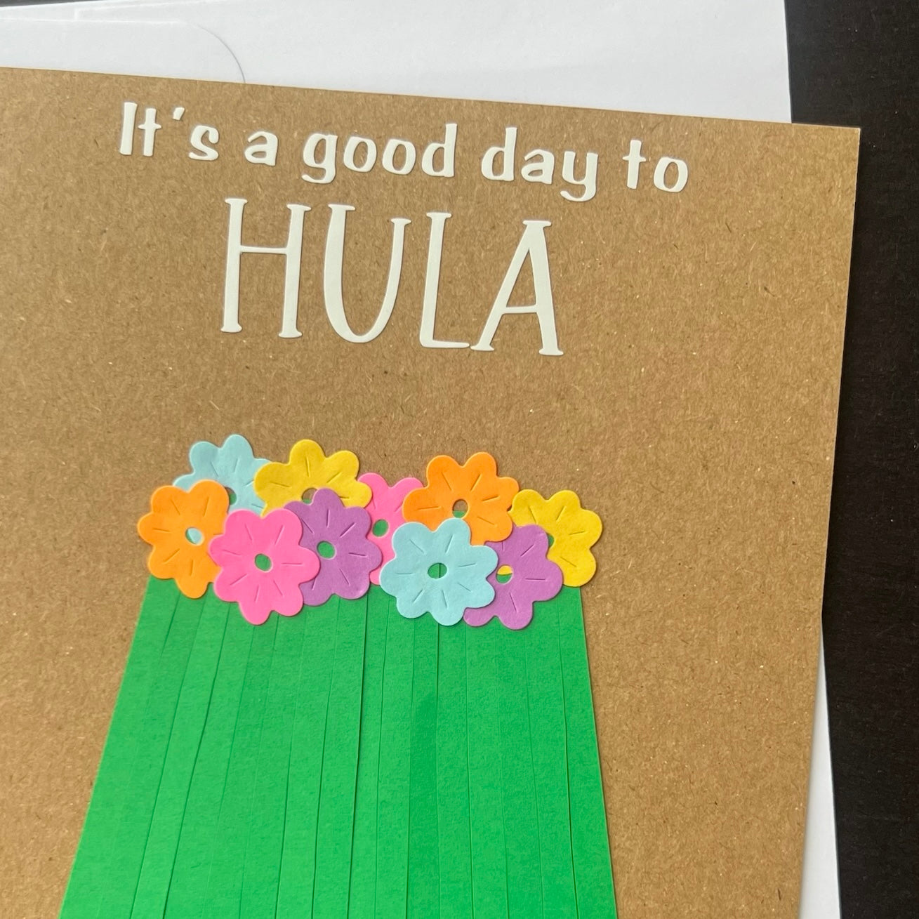 Good Day to Hula - Handmade Card