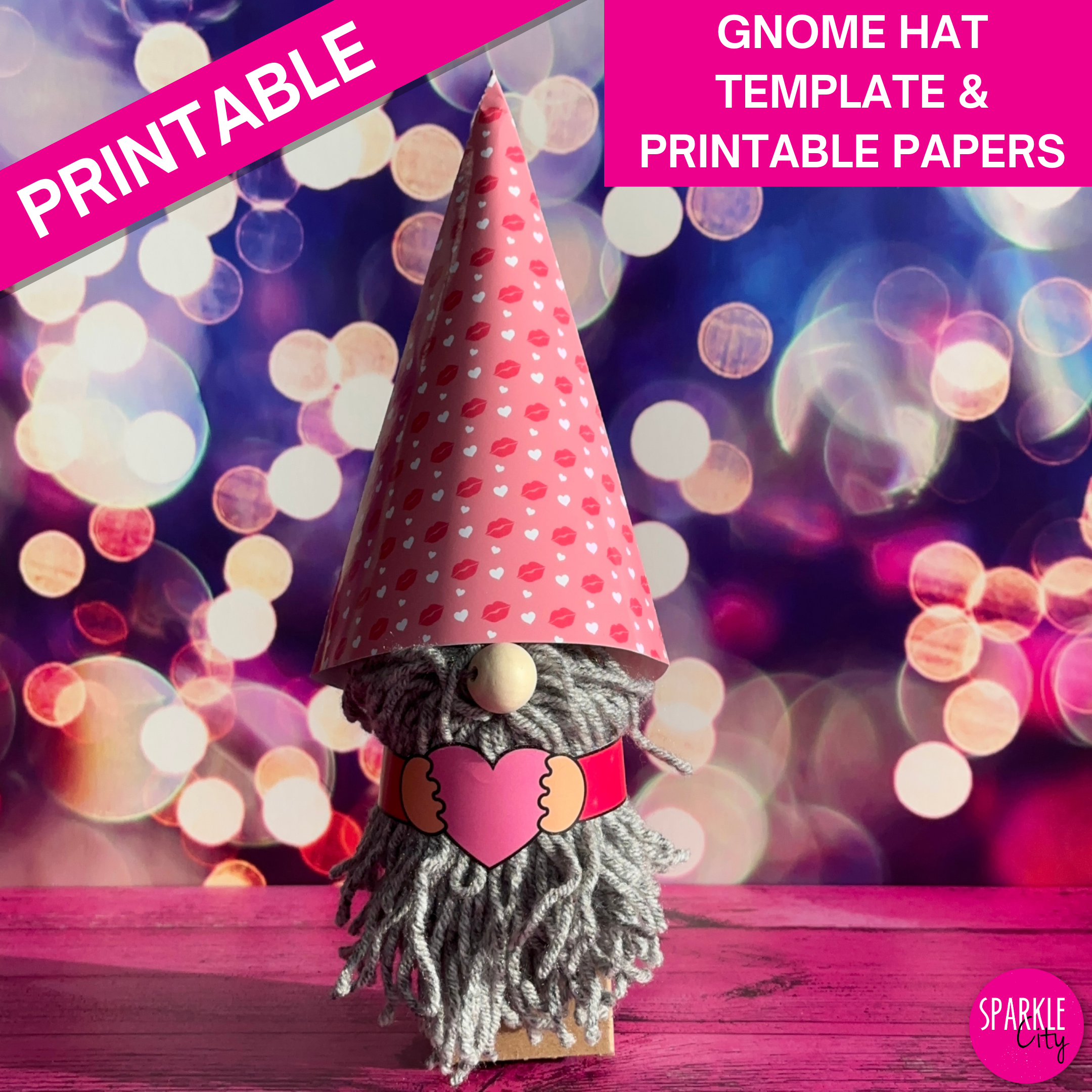 Gnome Hats - Printable Collection