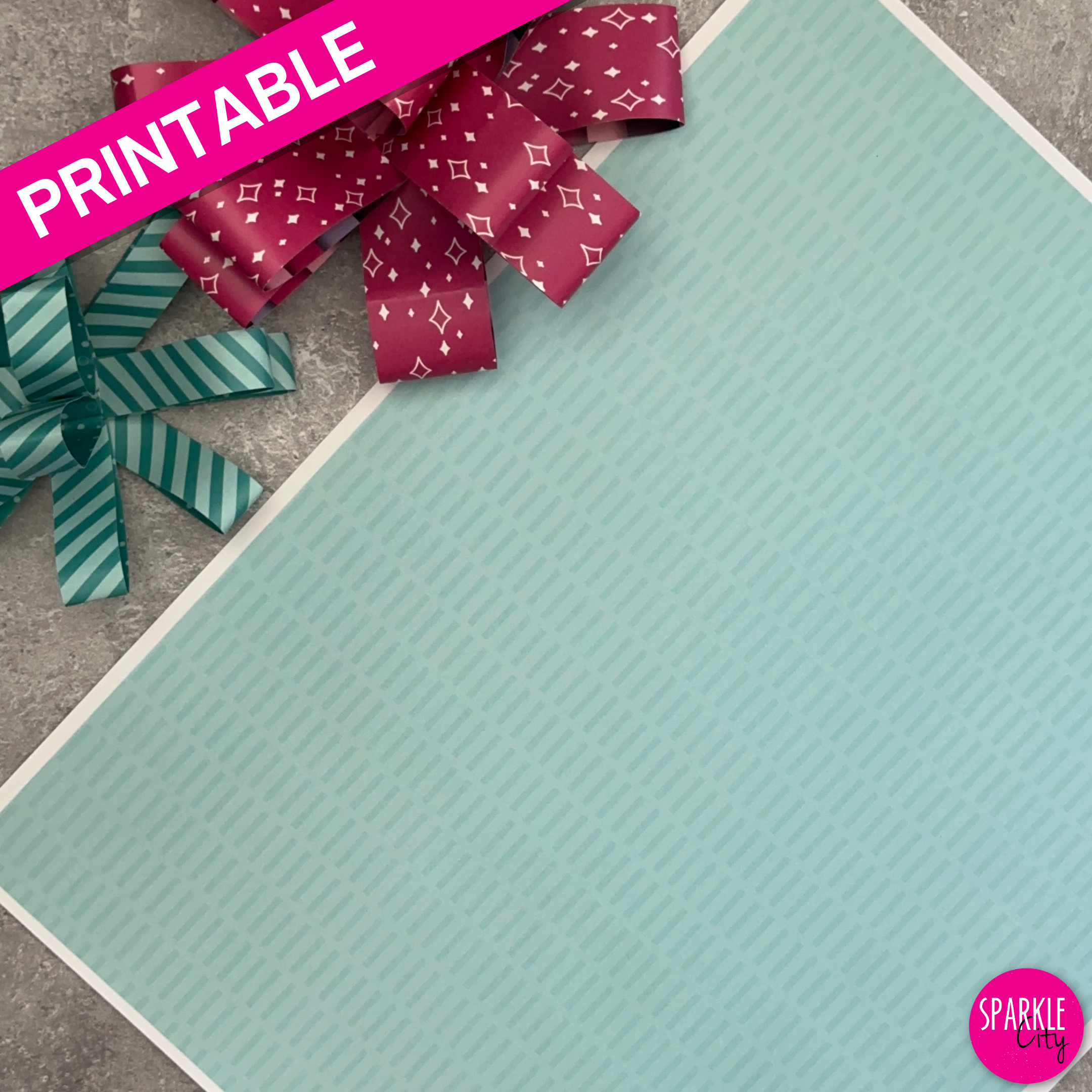 Winter Wishes Printables - Pattern Paper