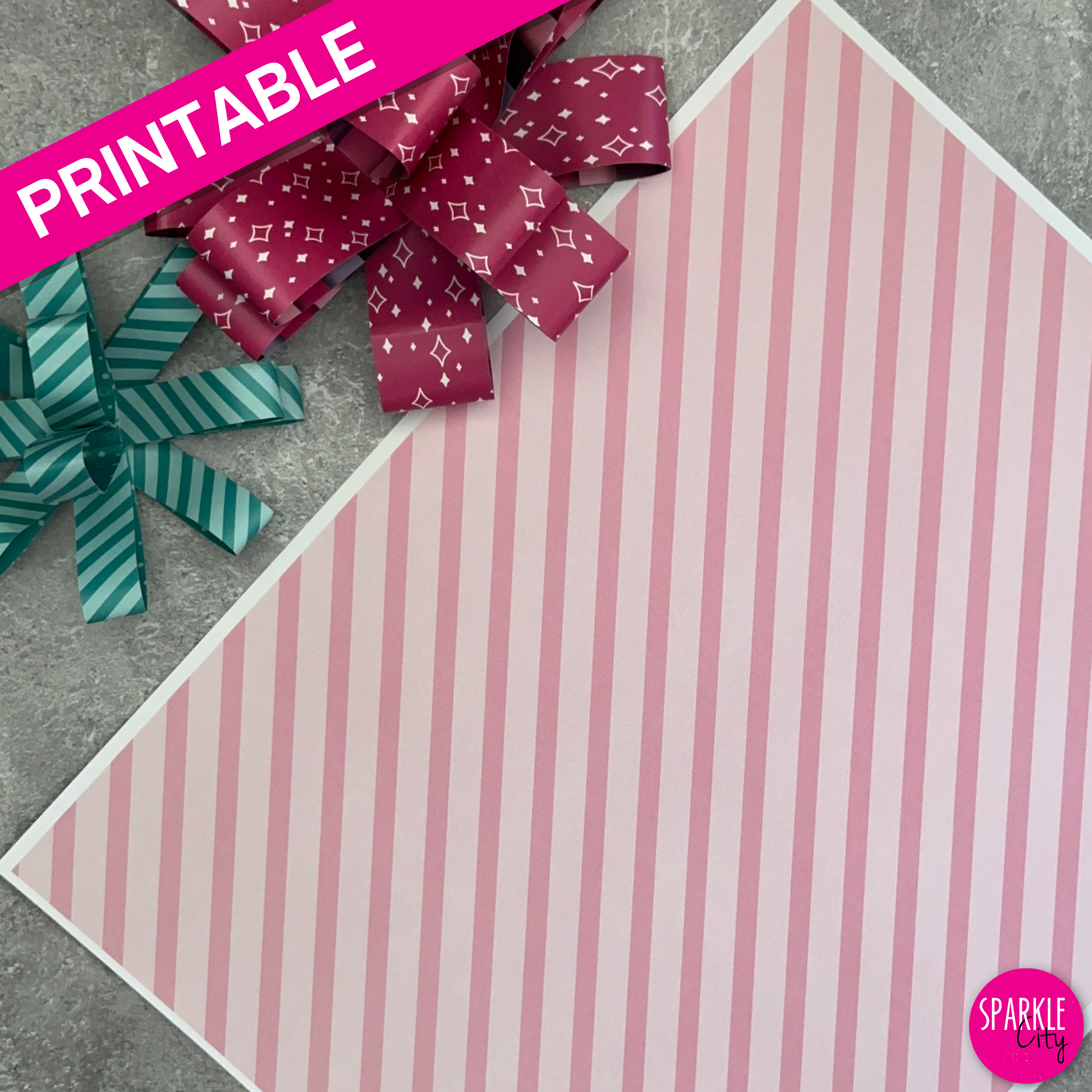 Winter Wishes Printables - Pattern Paper