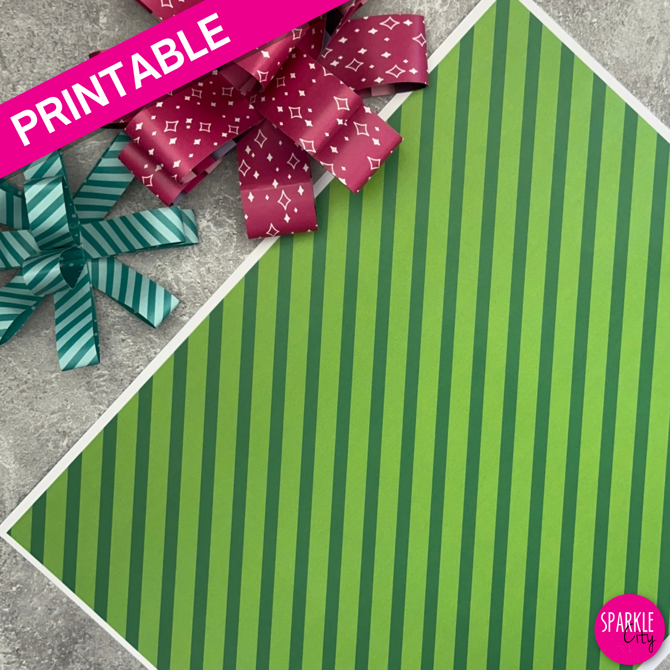 Winter Wishes Printables - Pattern Paper