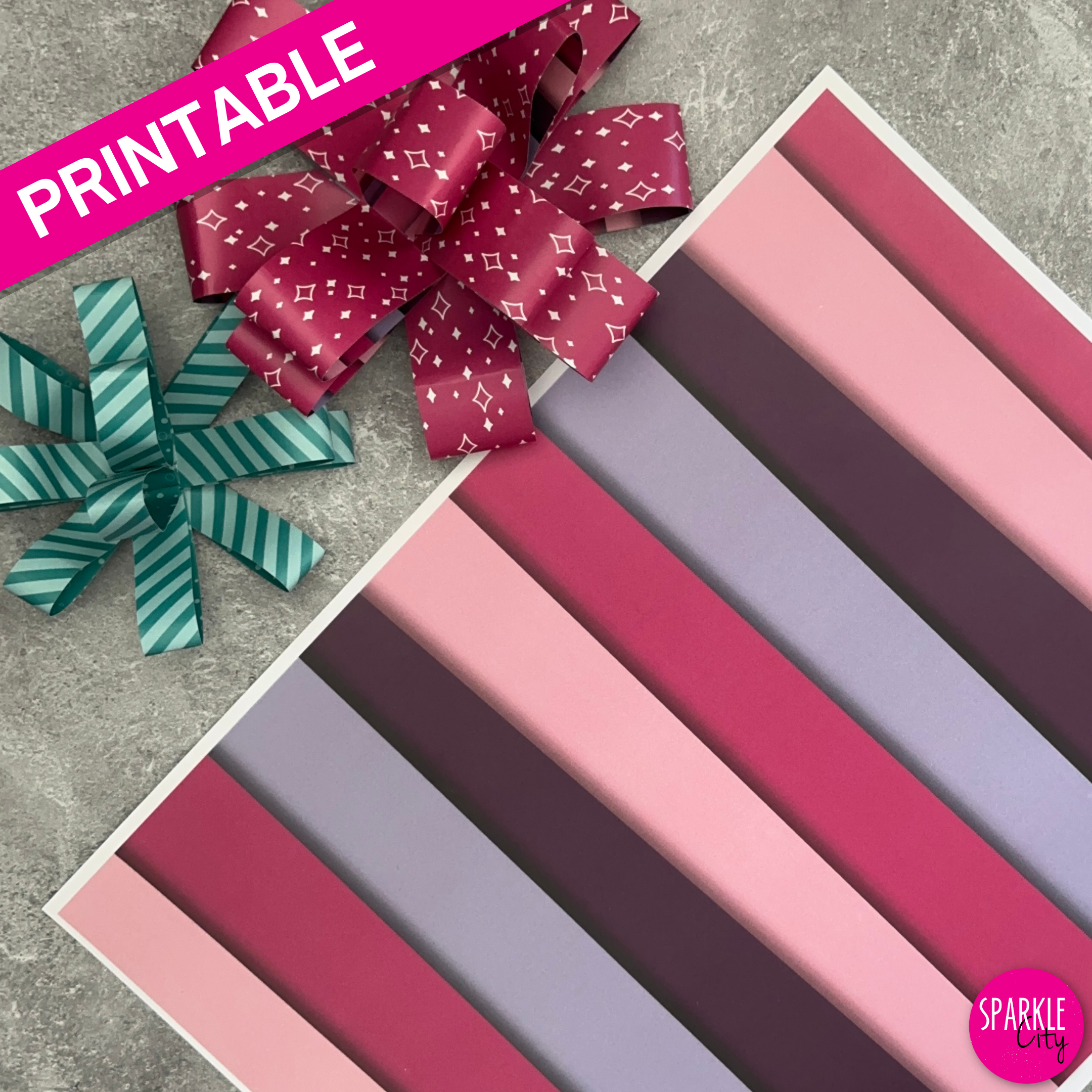 Winter Wishes Printables - Pattern Paper