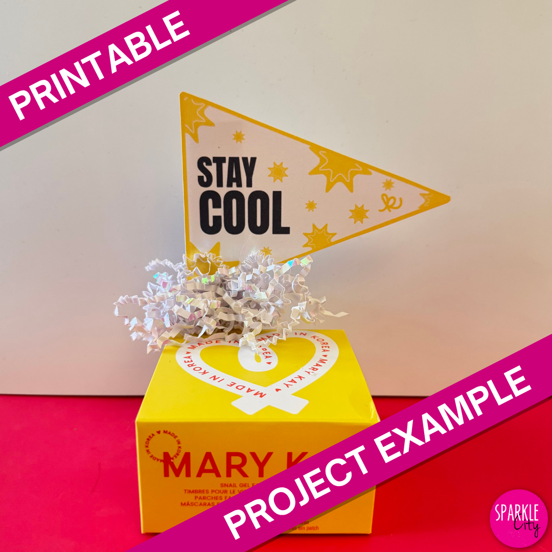 Stay Soft, Bouncy, Cool, Beauty - Printables - Pennants