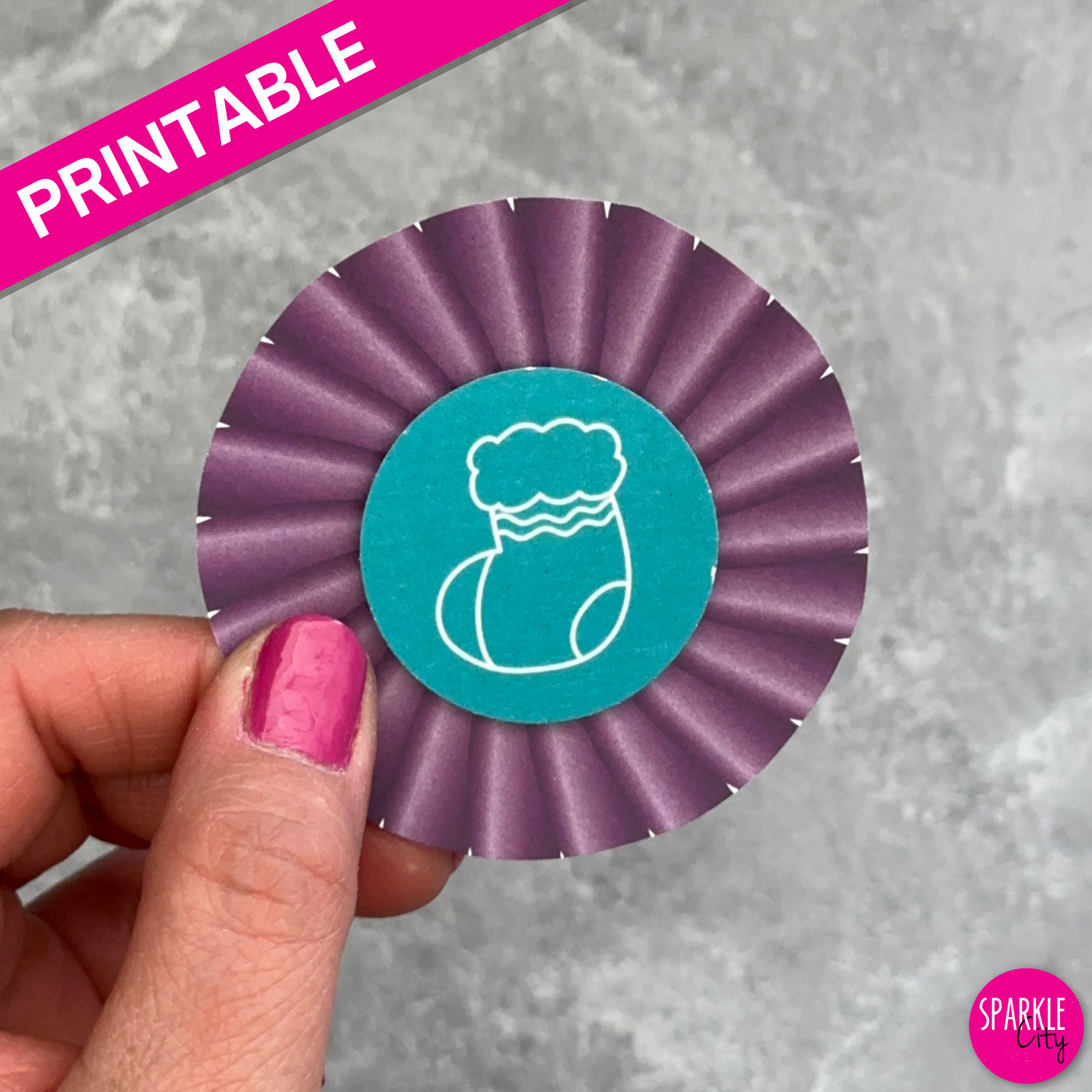 Winter Wishes Printables - Tags, Tokens and Rosettes