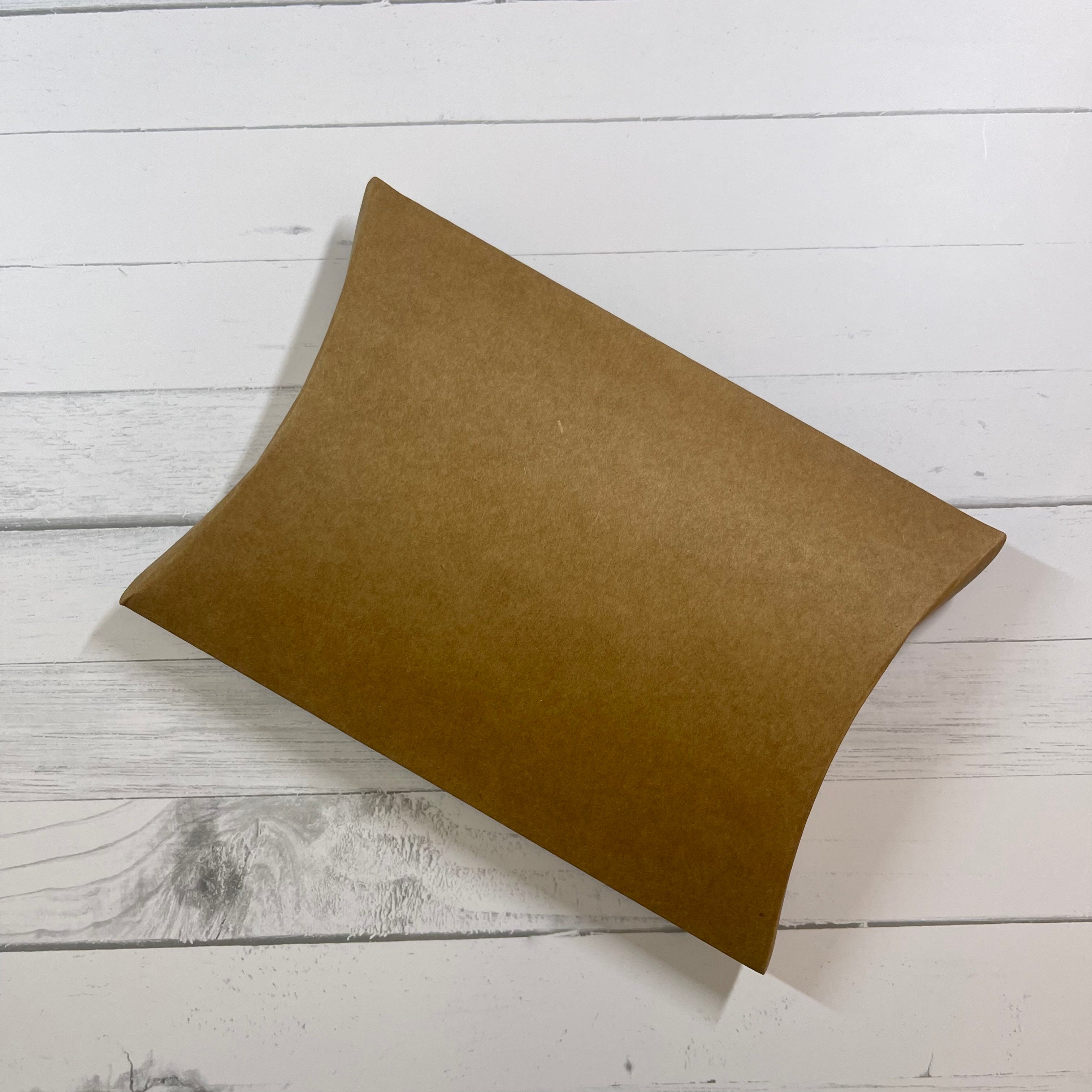 Kraft Pillow Box - Pack of 5