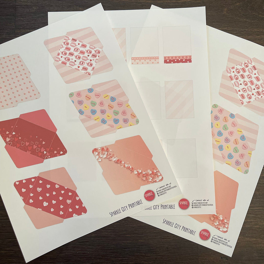 Love Printables - Mini Envelopes with Stationary love-printables-mini-envelopes-with-stationary