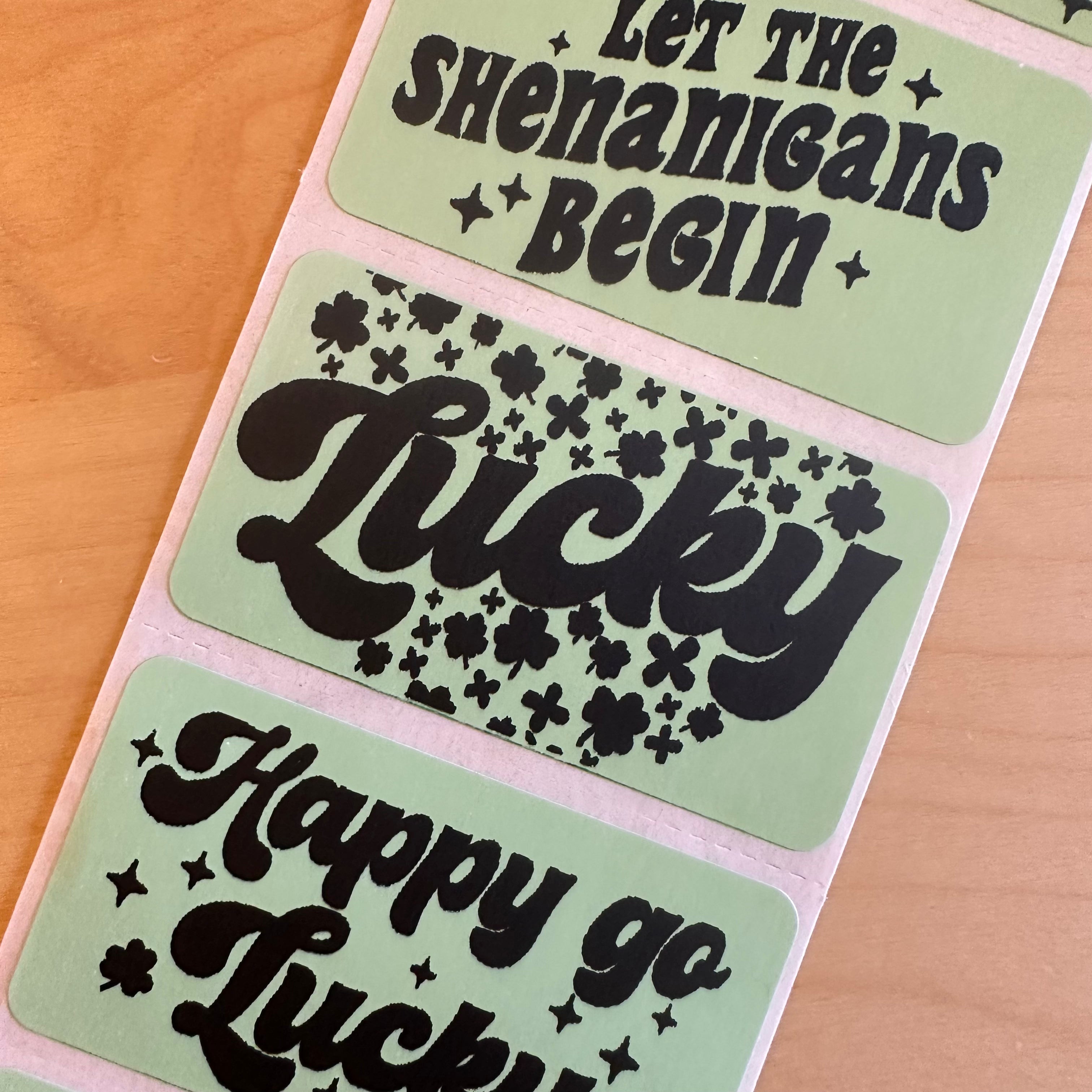 Lucky Variety - Strip Stickers