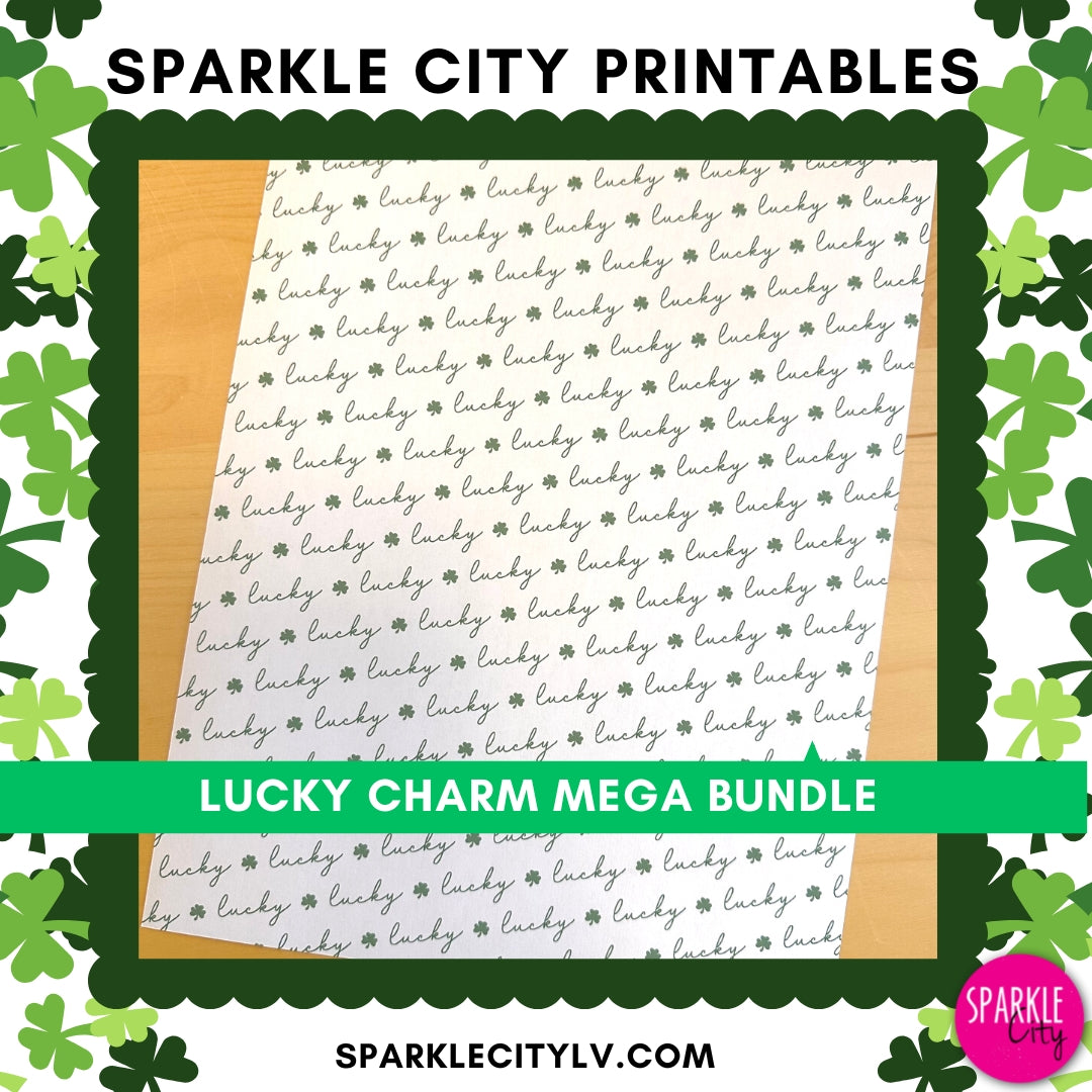 LUCKY CHARM PRINTABLE - MEGA BUNDLE