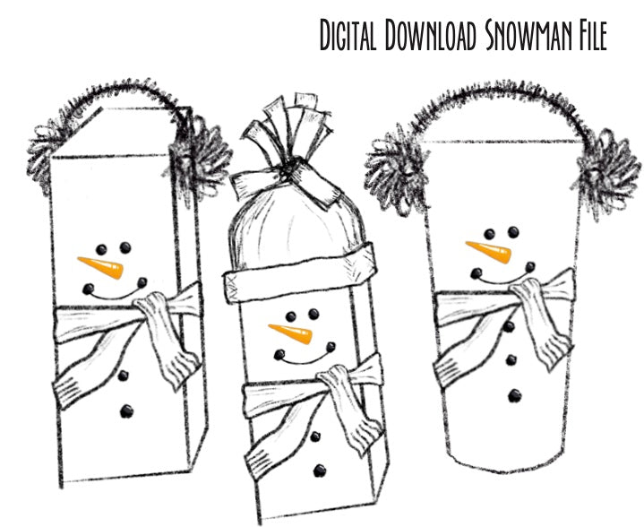 2021 Snowman Printable File