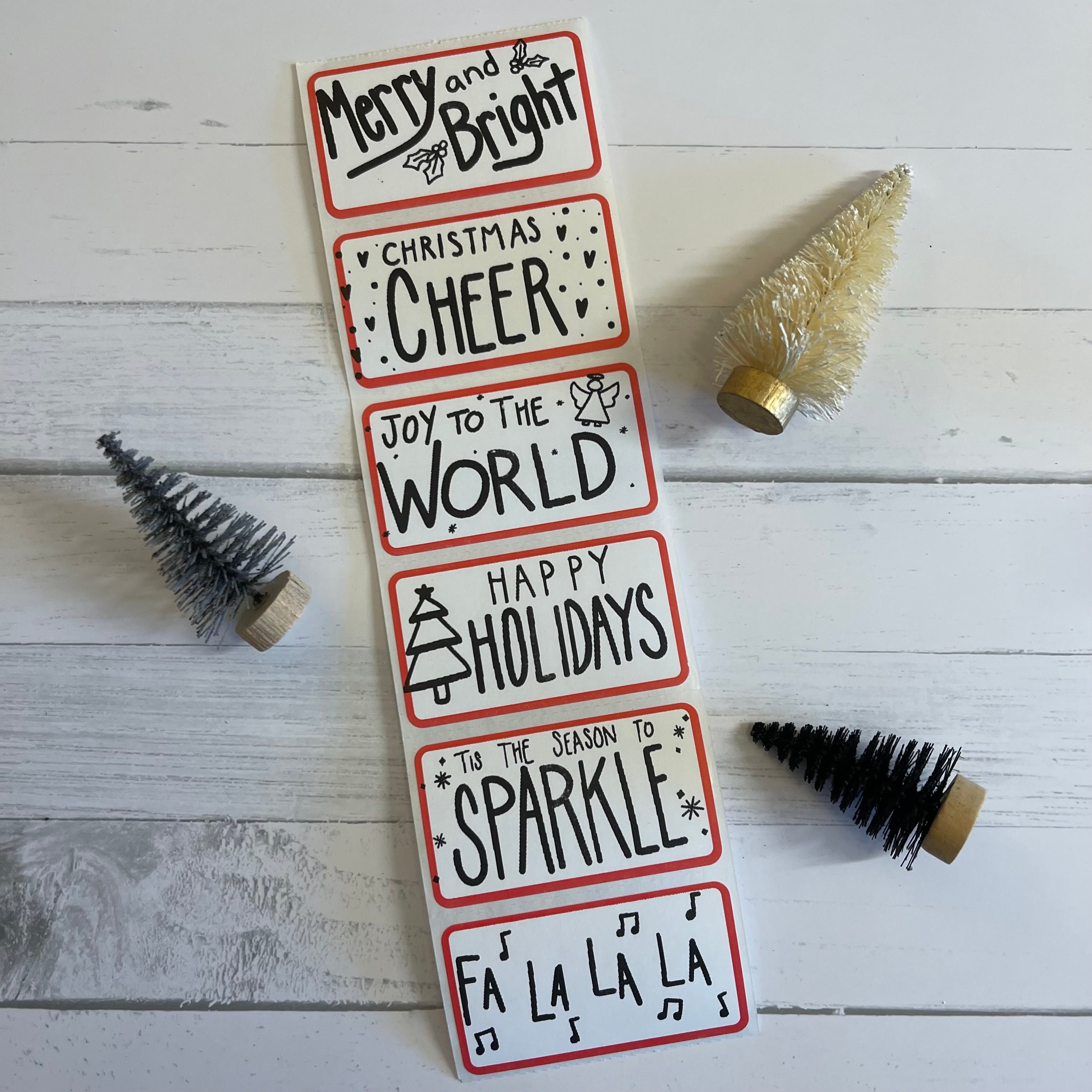 Holiday Variety - Strip Stickers