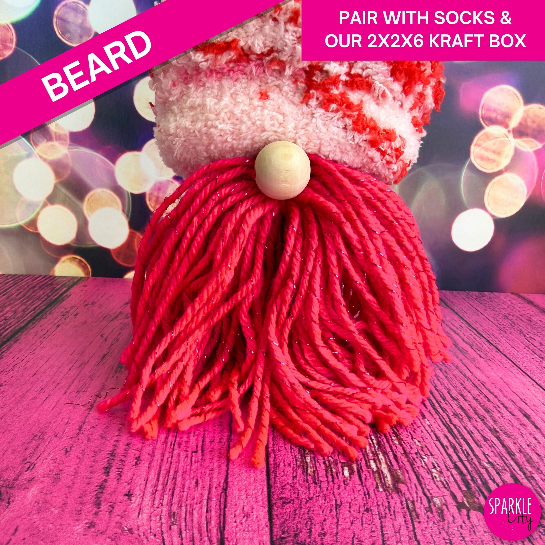 Pink Twinkle - Gnome Beard
