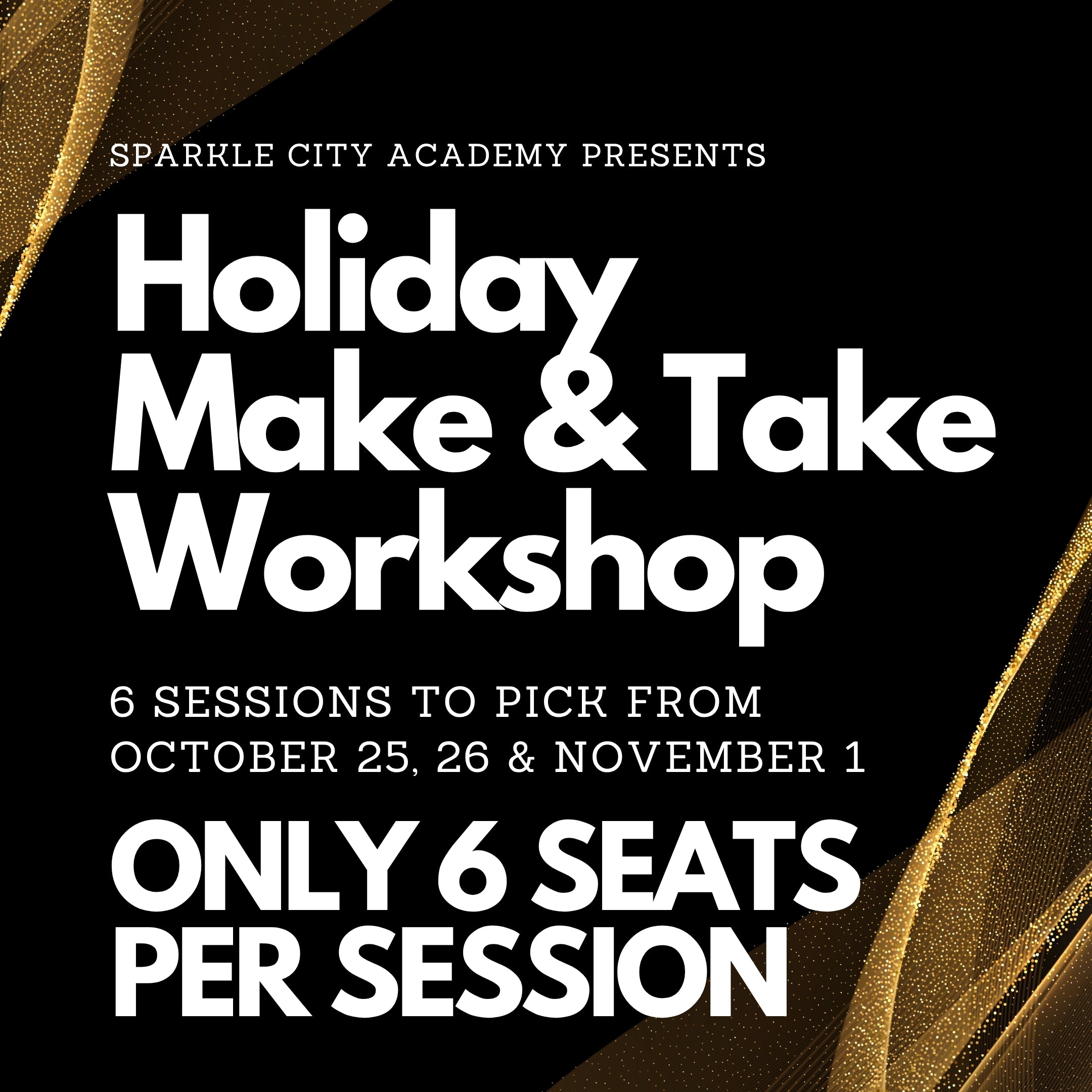 SCA Holiday Make & Take Workshop - October/November 2025