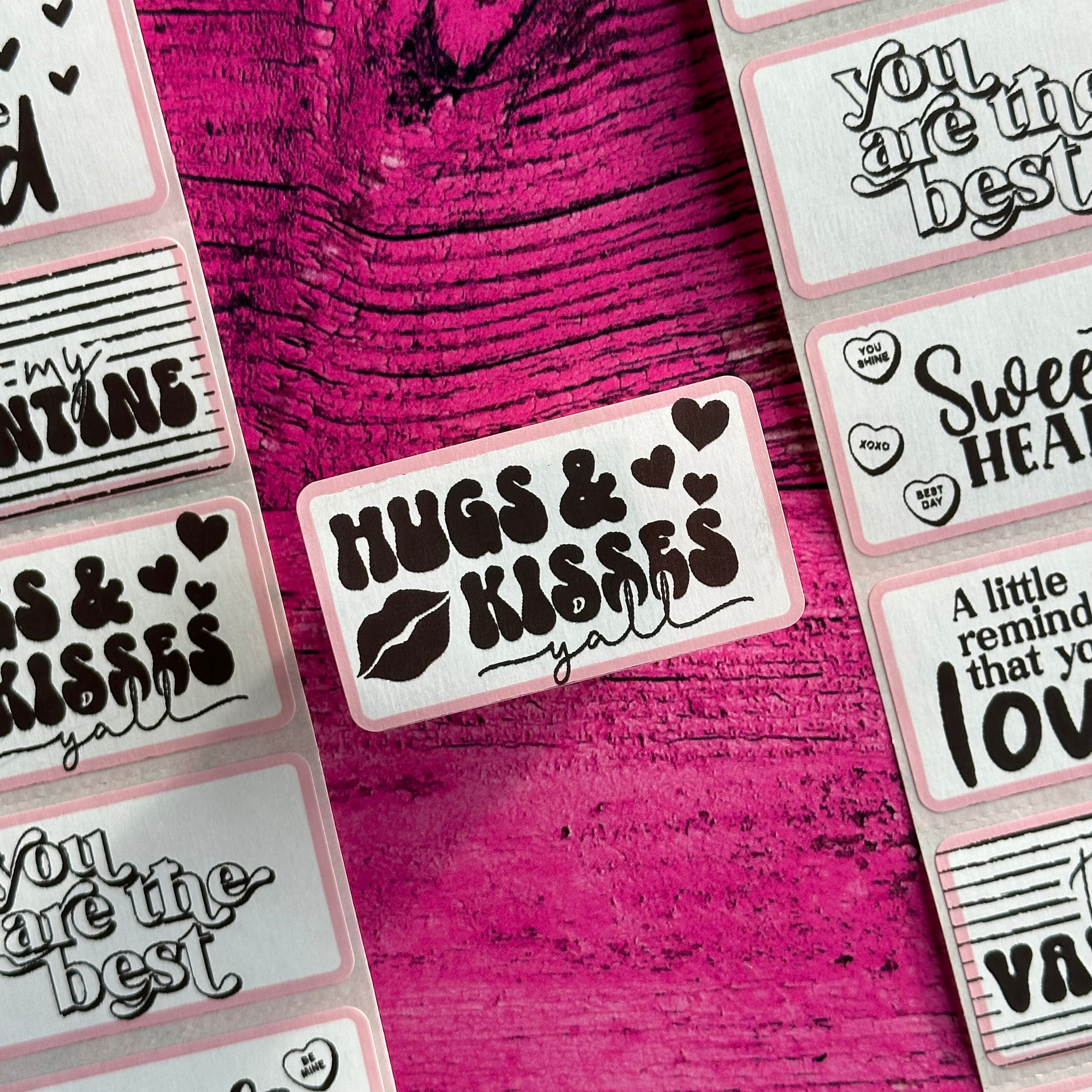 Valentines Variety Pack - Strip Stickers