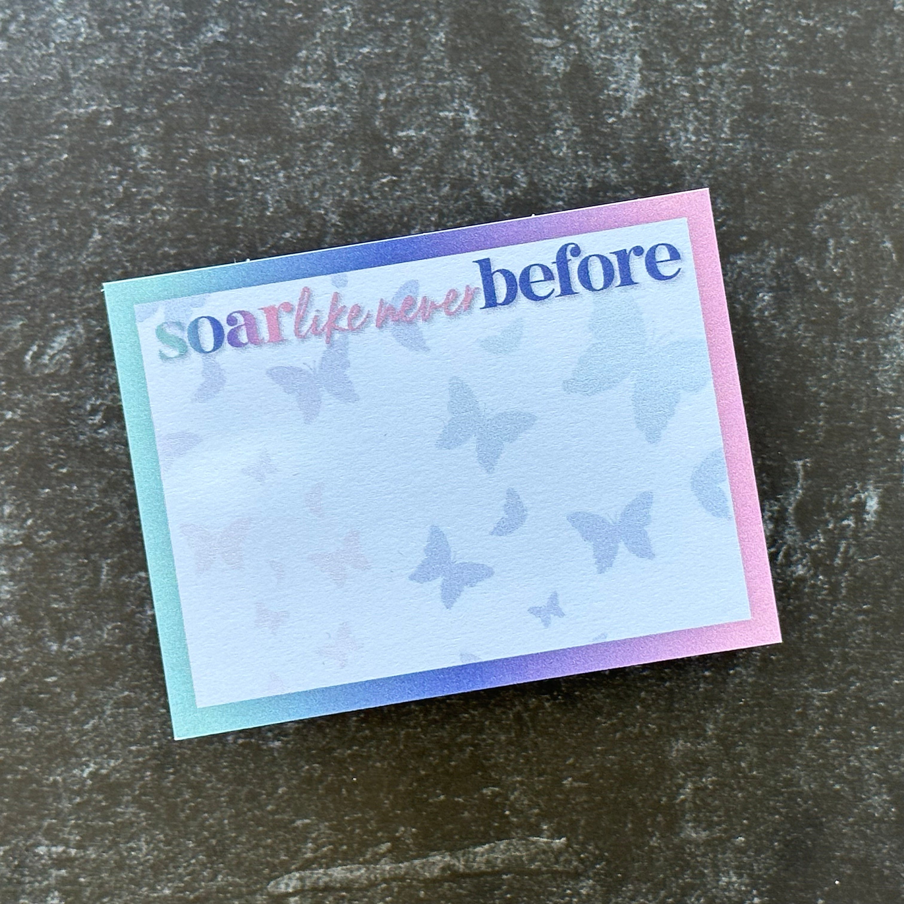 Soar Like Never Before - Sticky Note™ 4" X 3" Pad, 25 sheet