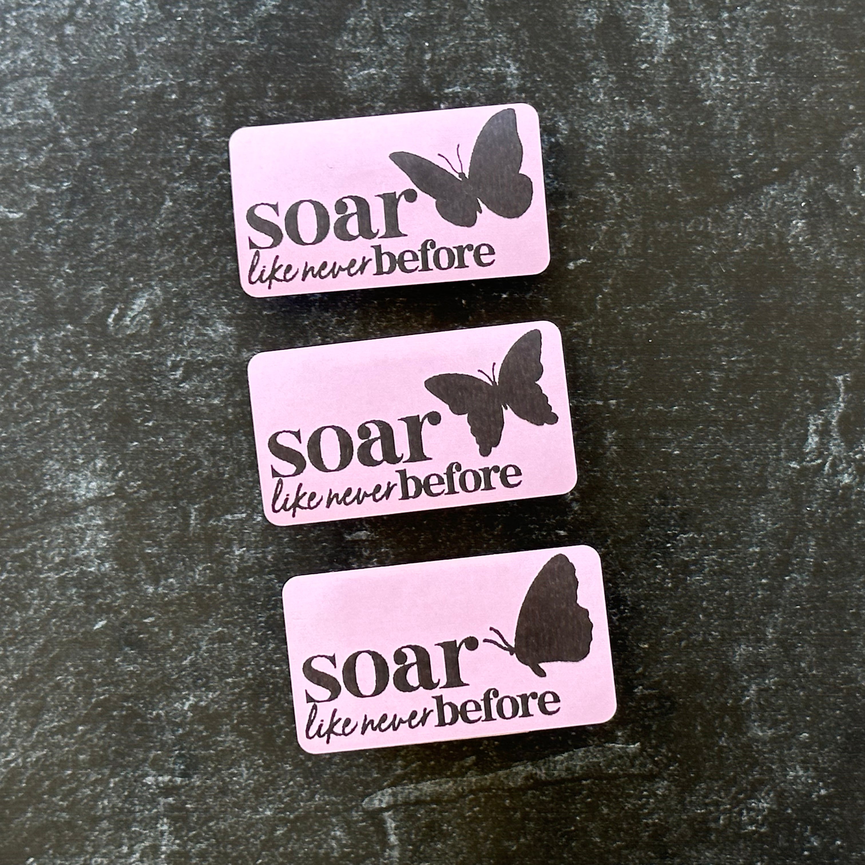 Soar Like Never Before Butterfly Variety - Strip Stickers