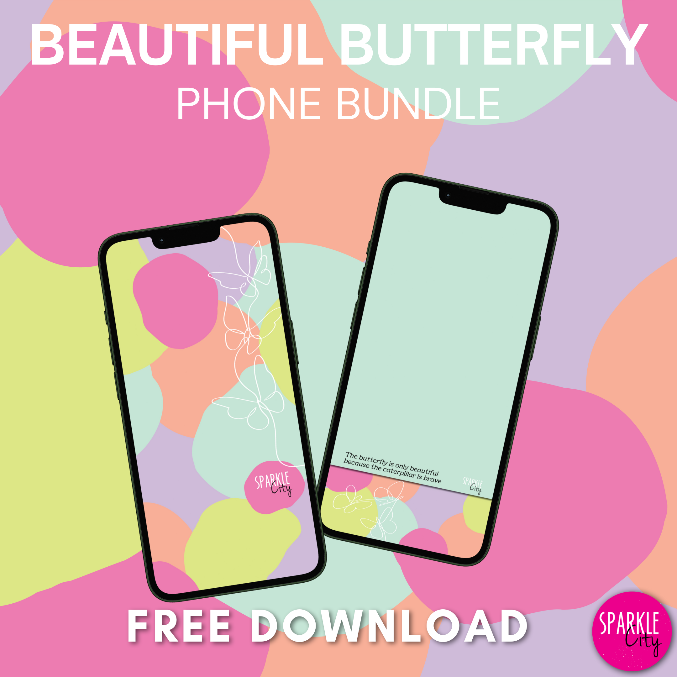 Beautiful Butterfly - Phone Wallpapers Bundle