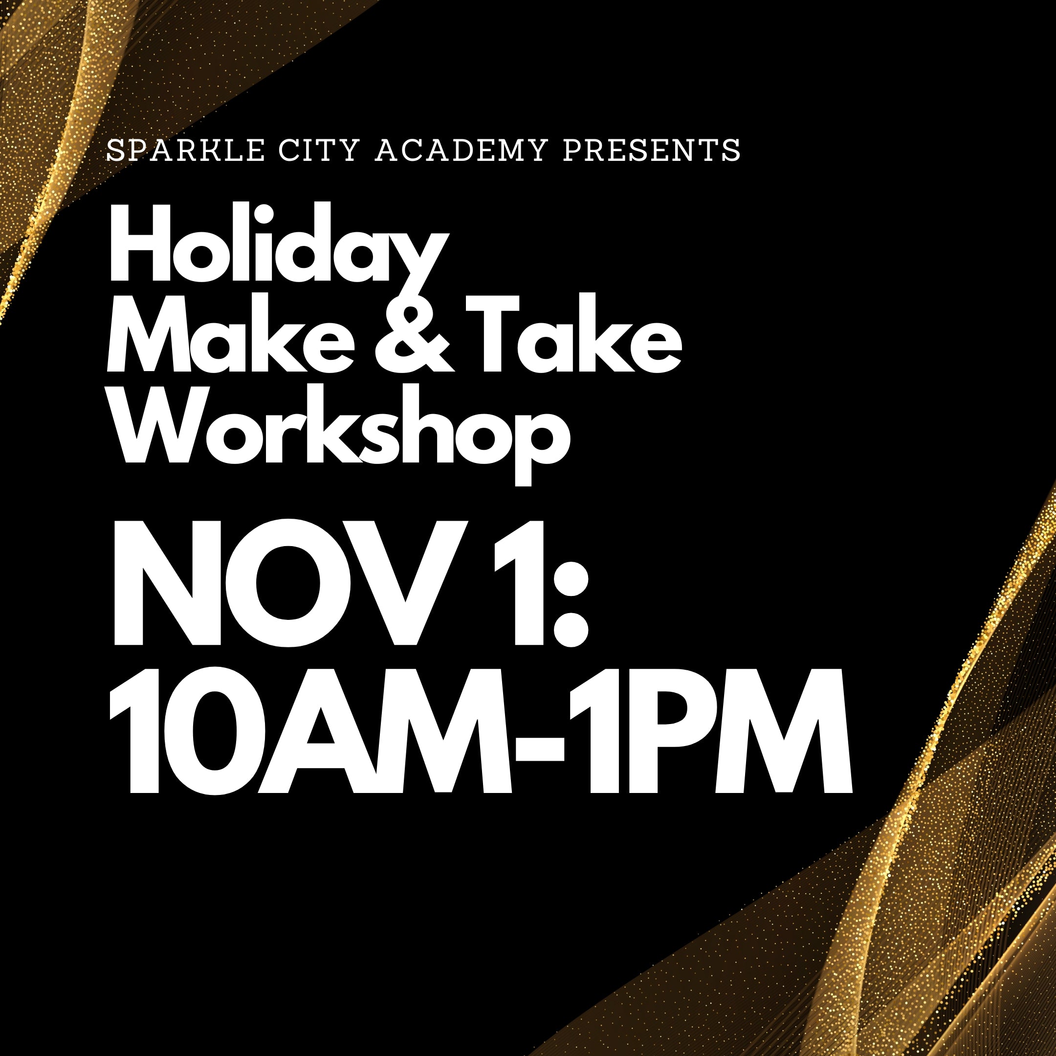 SCA Holiday Make & Take Workshop - October/November 2025