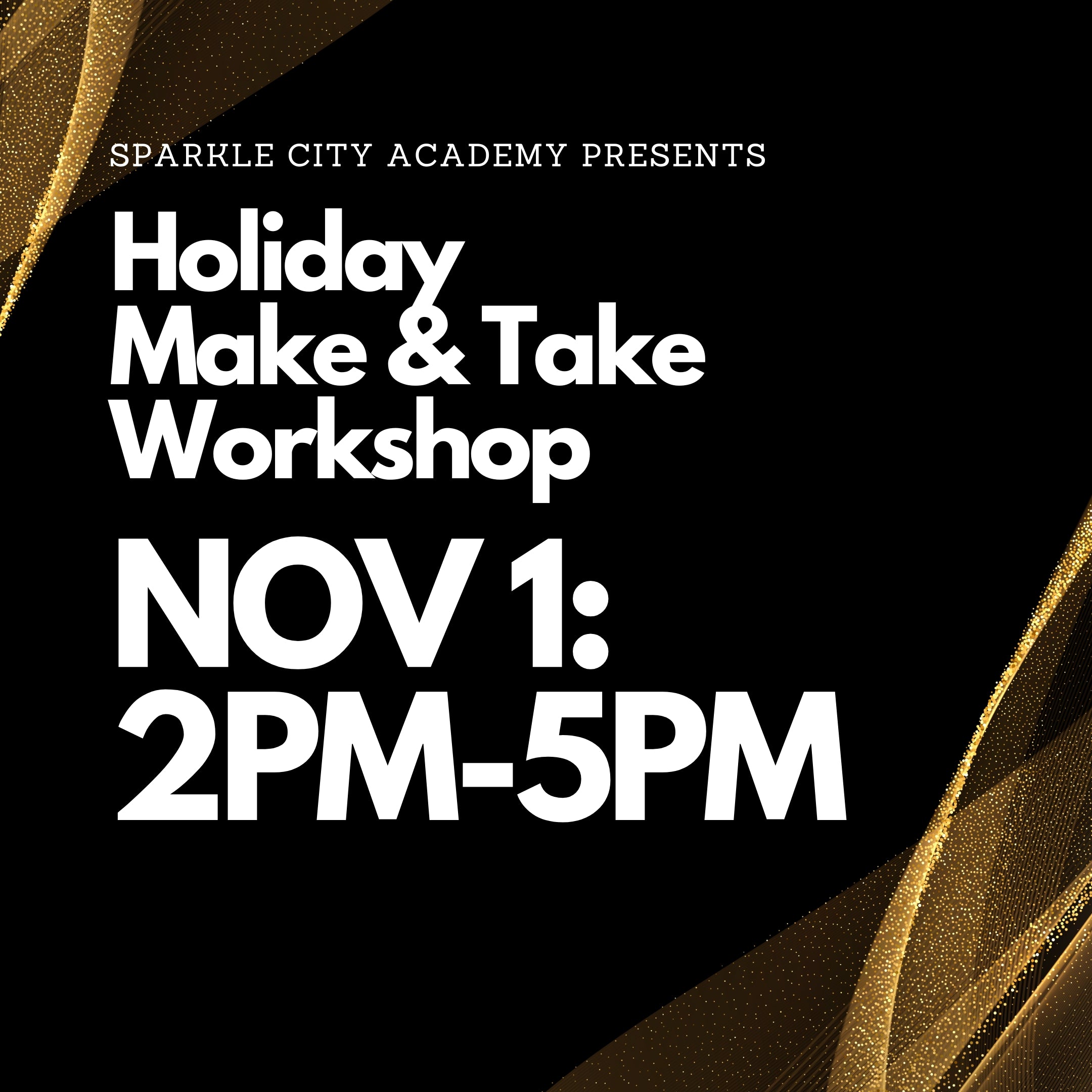 SCA Holiday Make & Take Workshop - October/November 2025