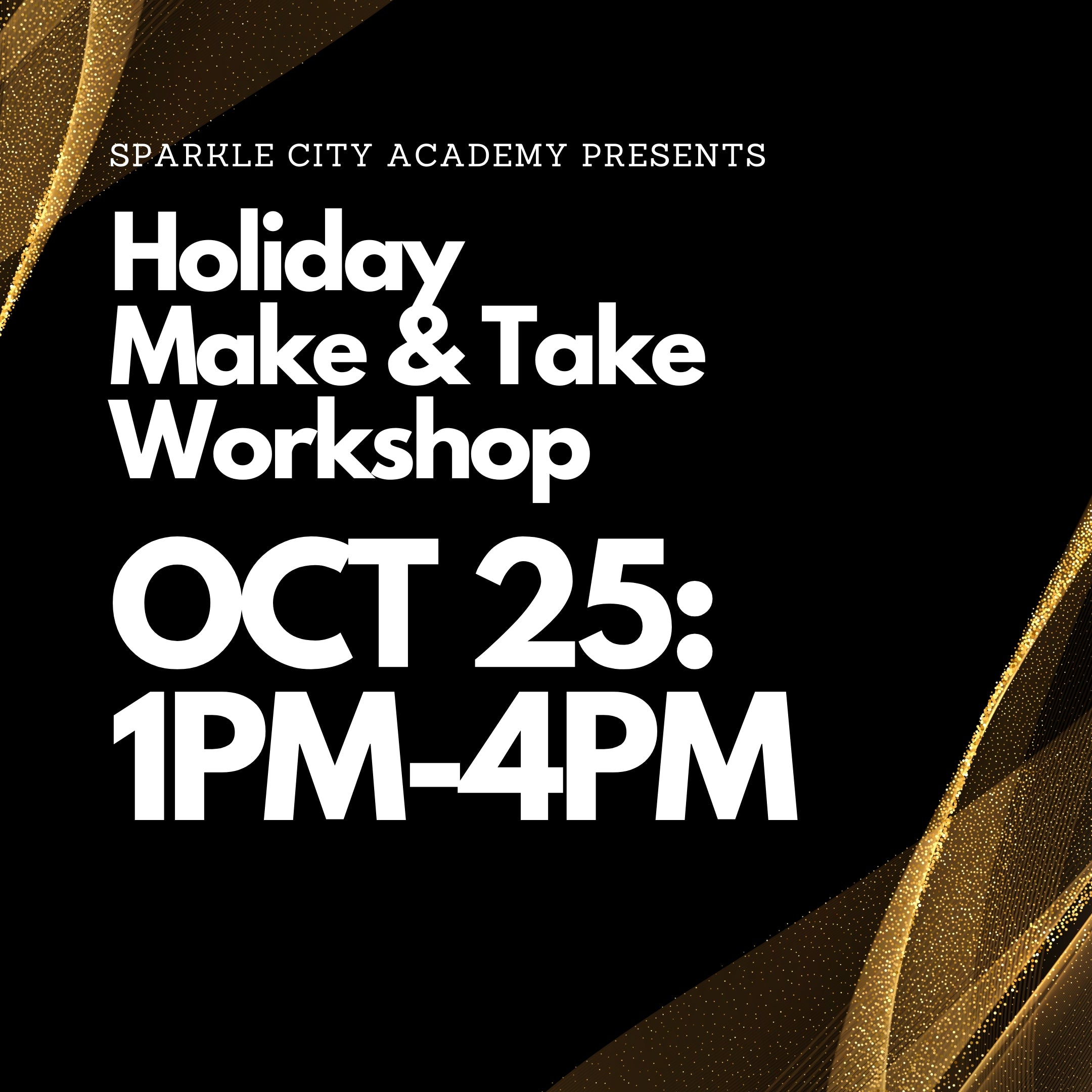 SCA Holiday Make & Take Workshop - October/November 2025