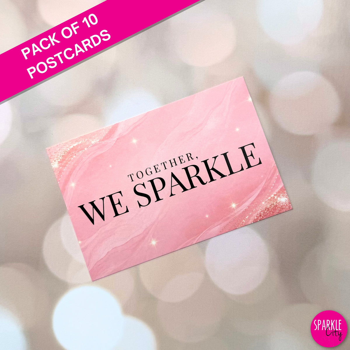 Together We Sparkle - Postcard