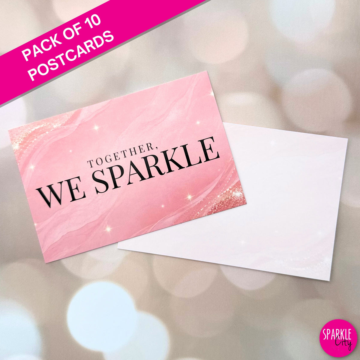 Together We Sparkle - Postcard