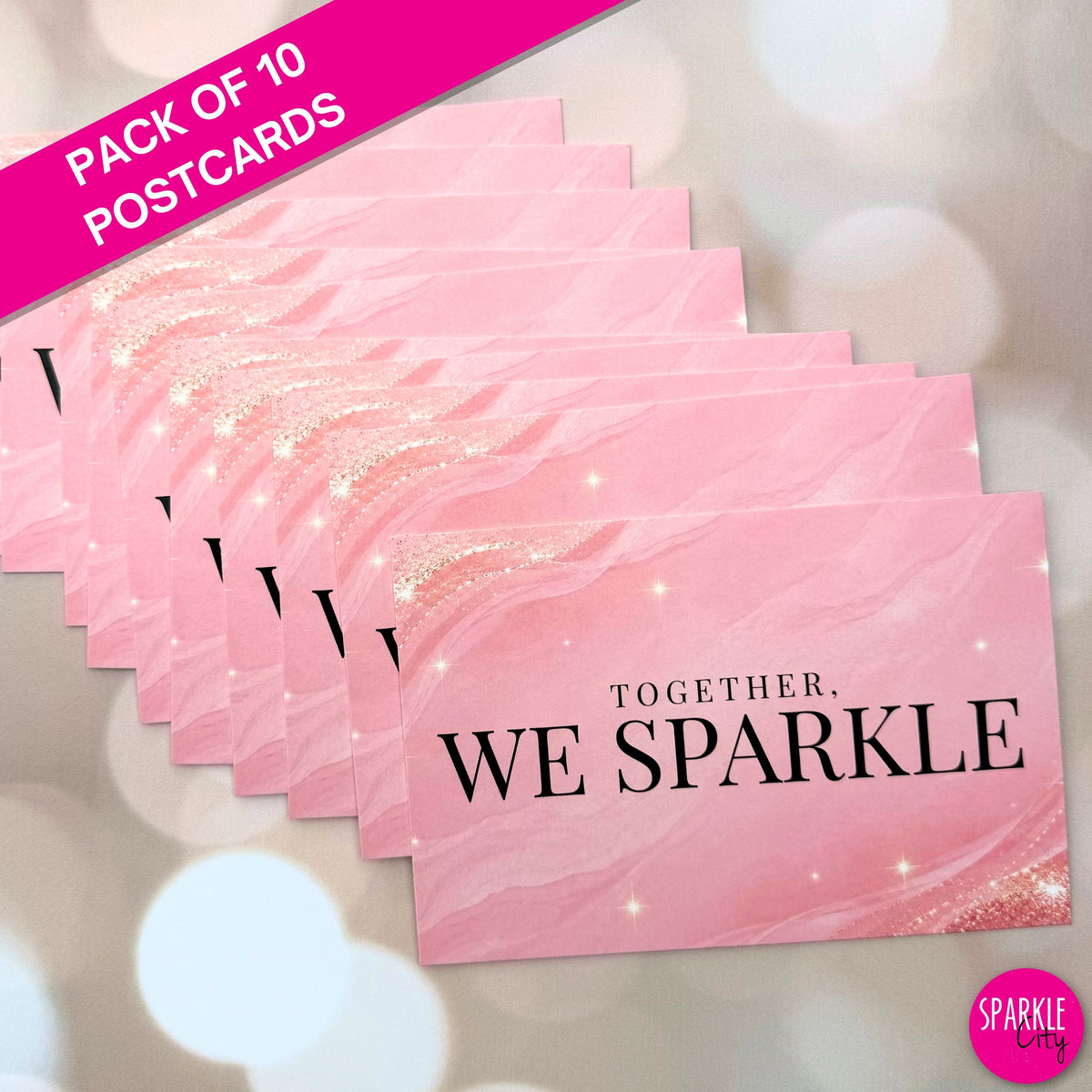 Together We Sparkle - Postcard