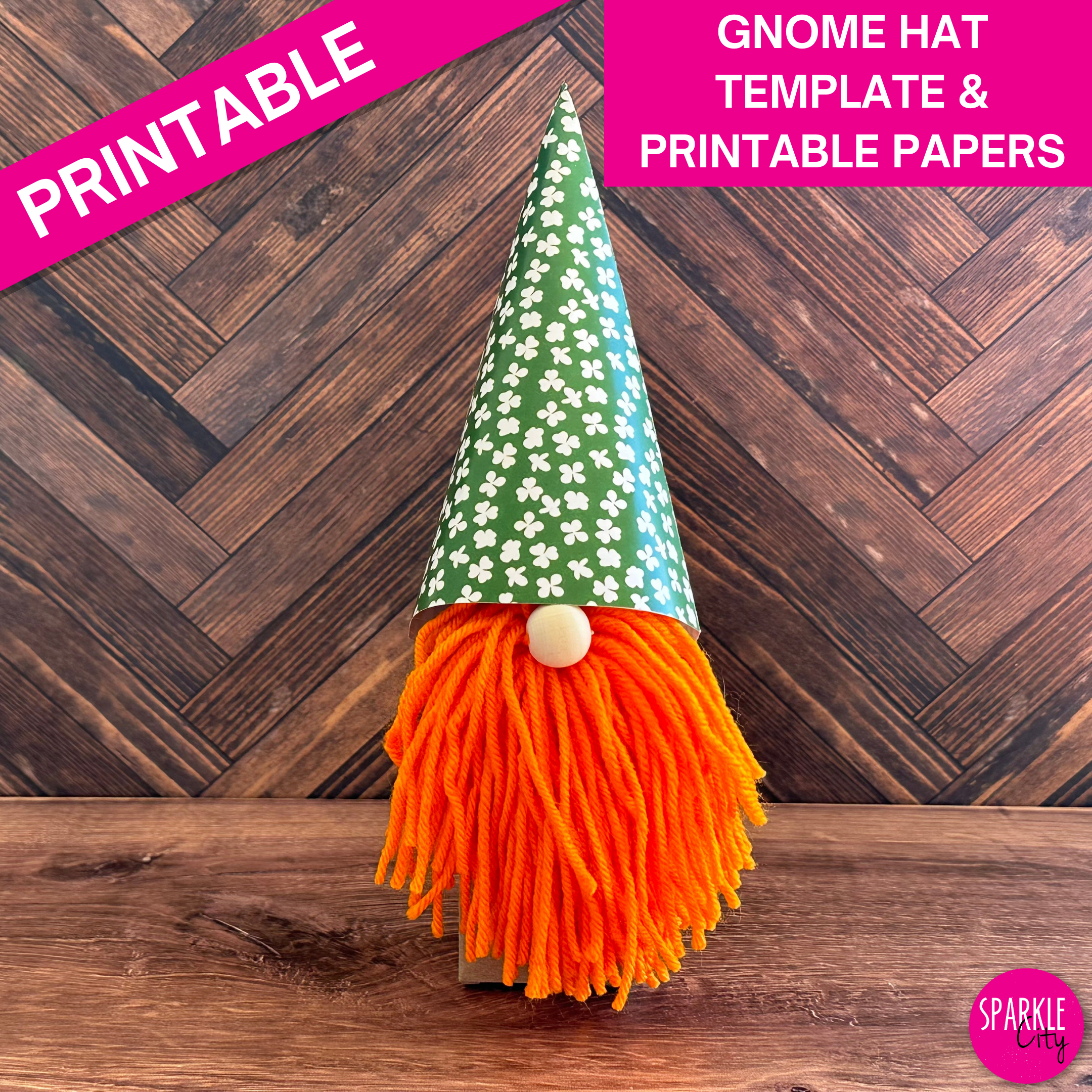 Gnome Hats - St. Patrick's Day - Printable Collection
