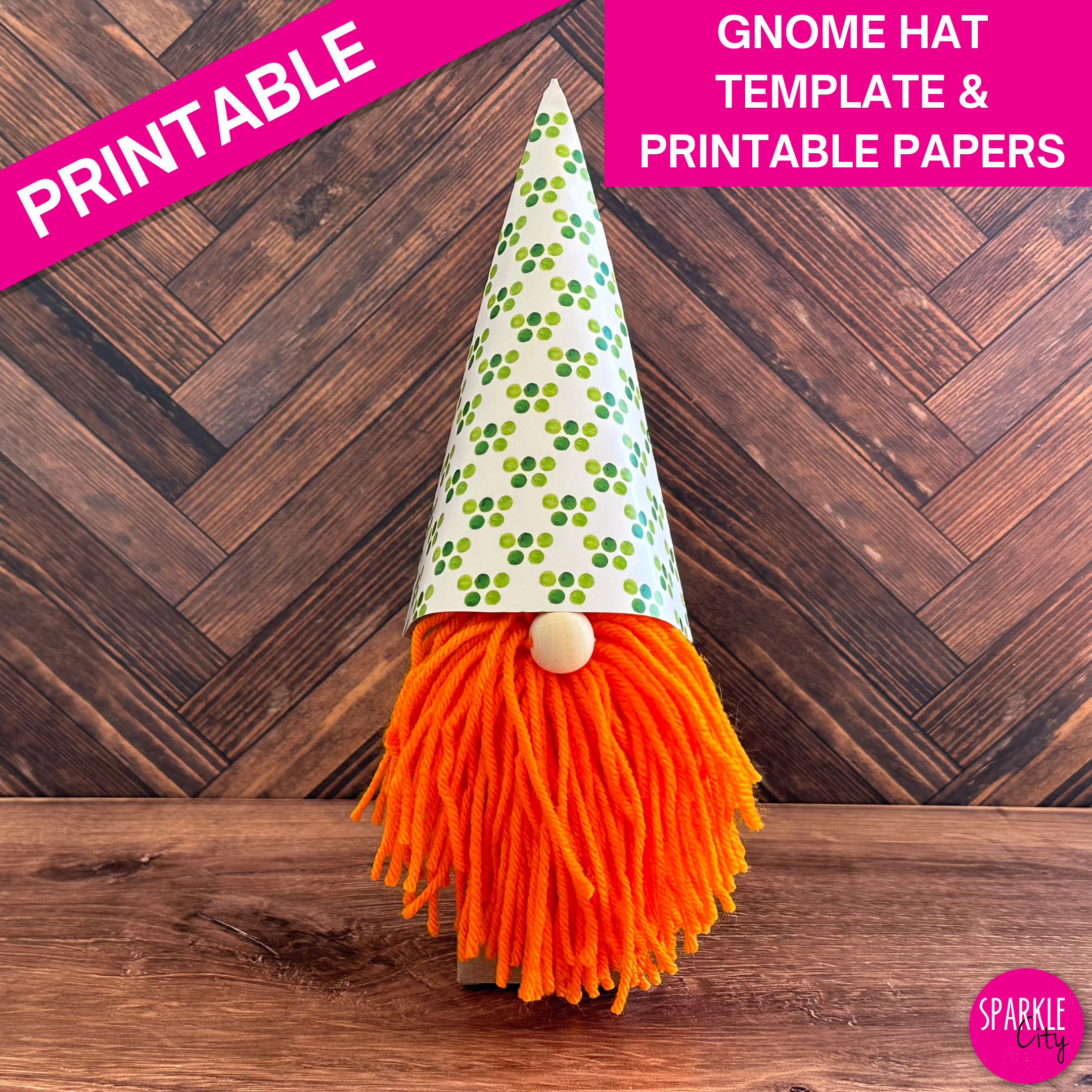 Gnome Hats - St. Patrick's Day - Printable Collection