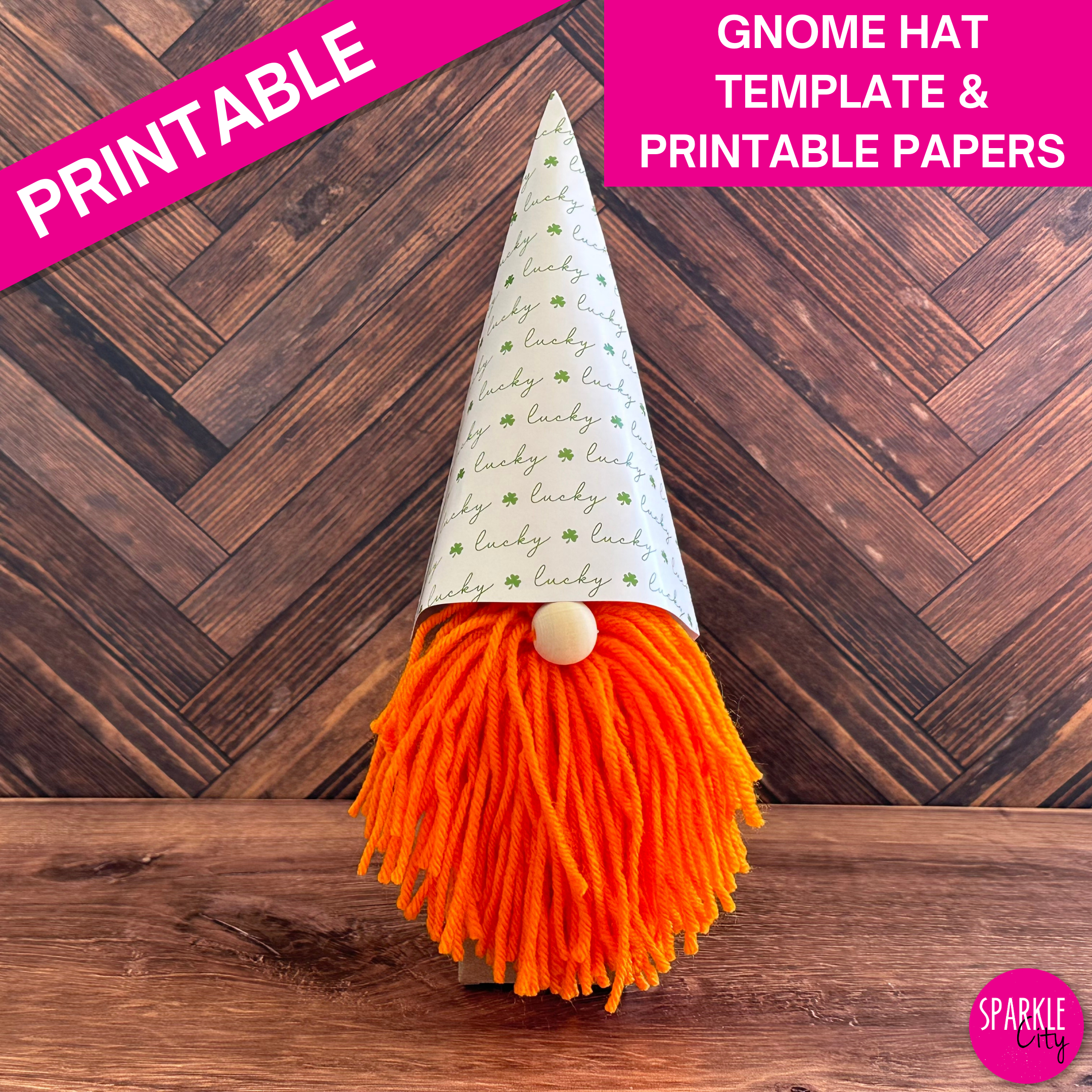 Gnome Hats - St. Patrick's Day - Printable Collection