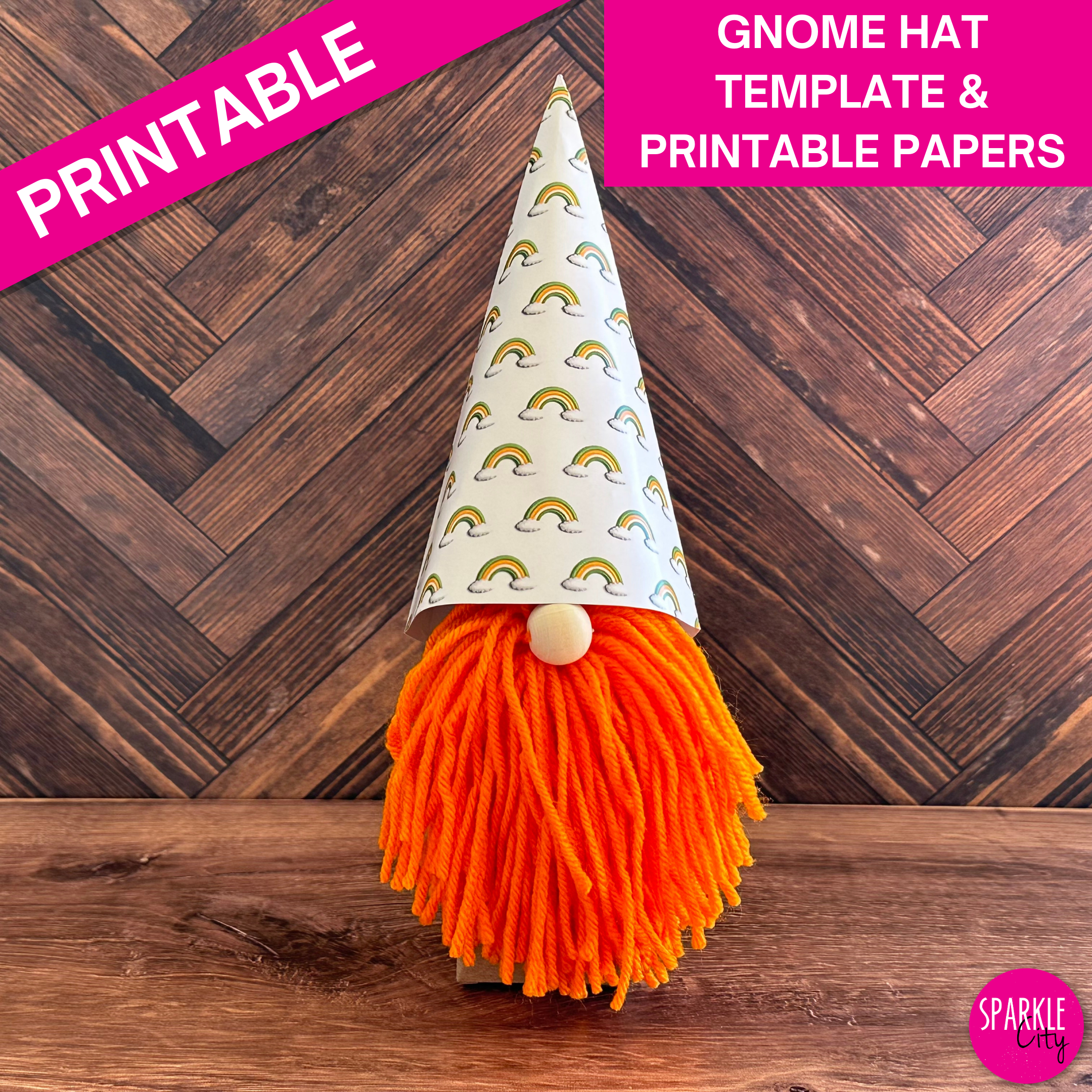 Gnome Hats - St. Patrick's Day - Printable Collection