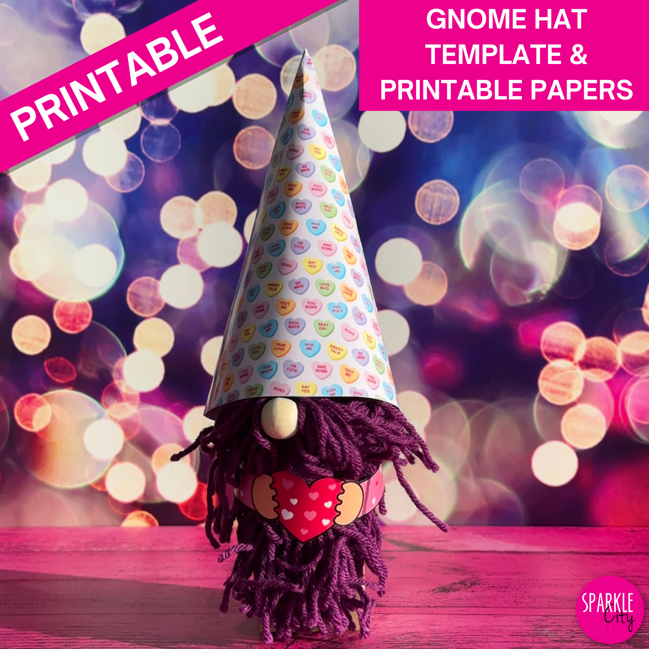 Gnome Hats - Printable Collection