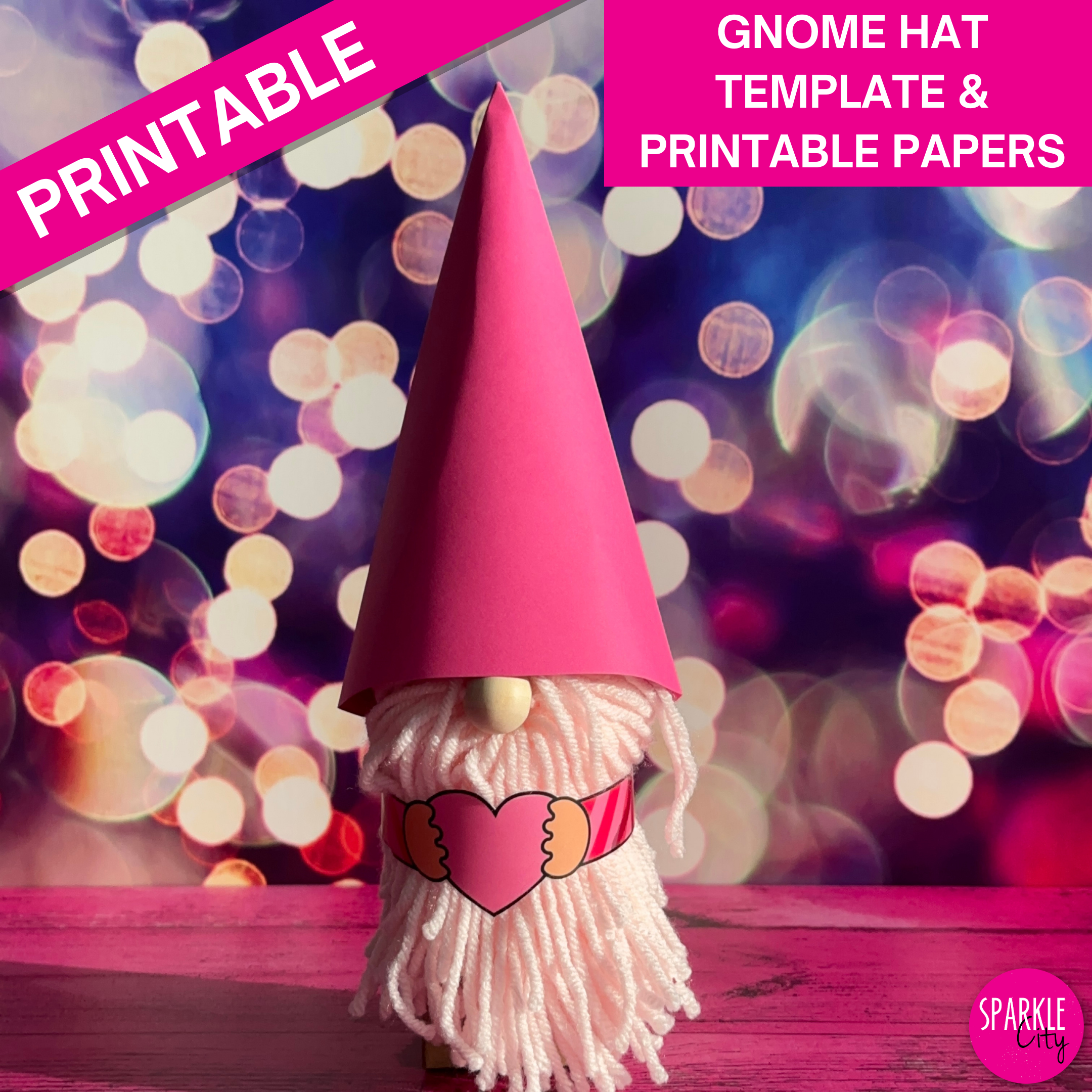 Gnome Hats - Printable Collection