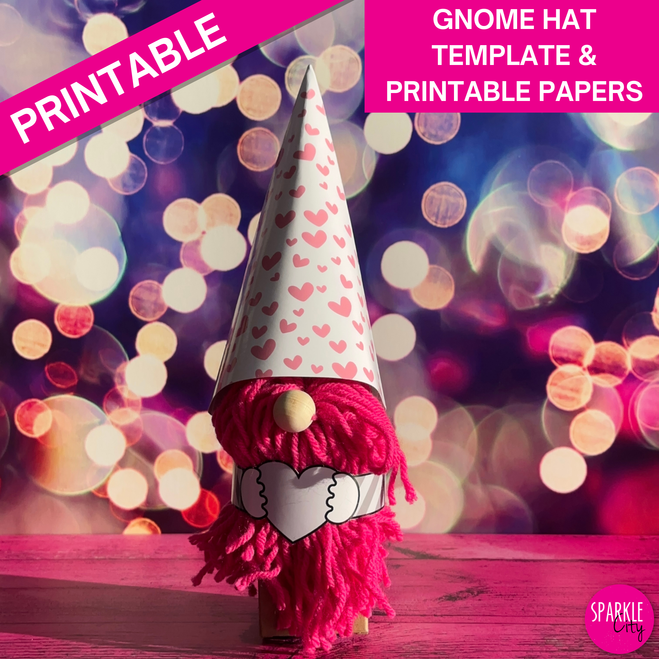 Gnome Hats - Printable Collection