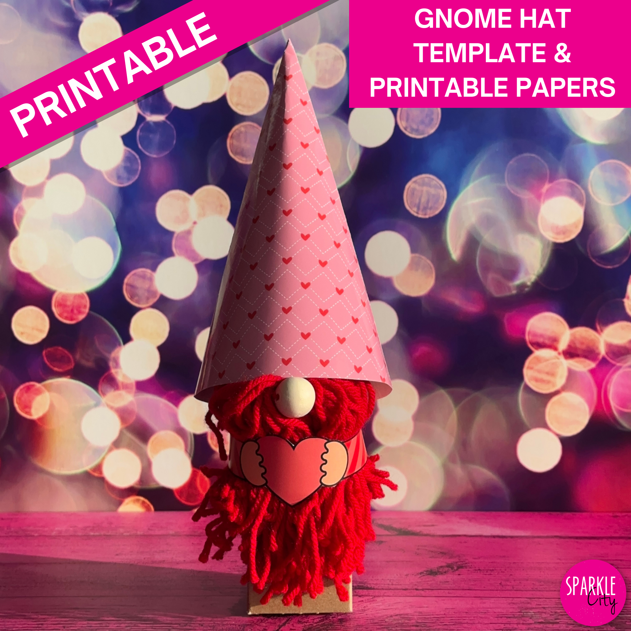 Gnome Hats - Printable Collection