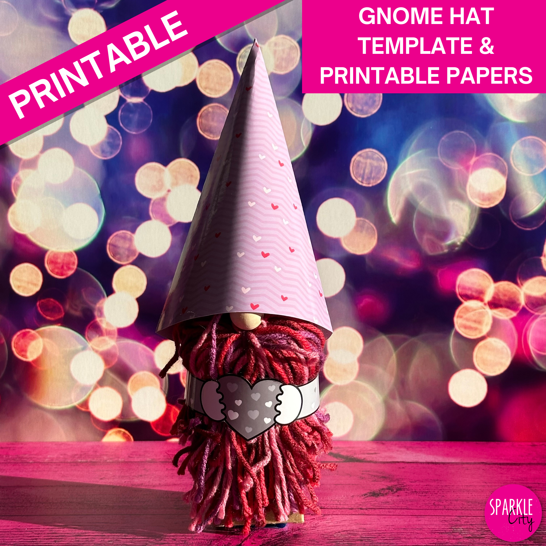 Gnome Hats - Printable Collection