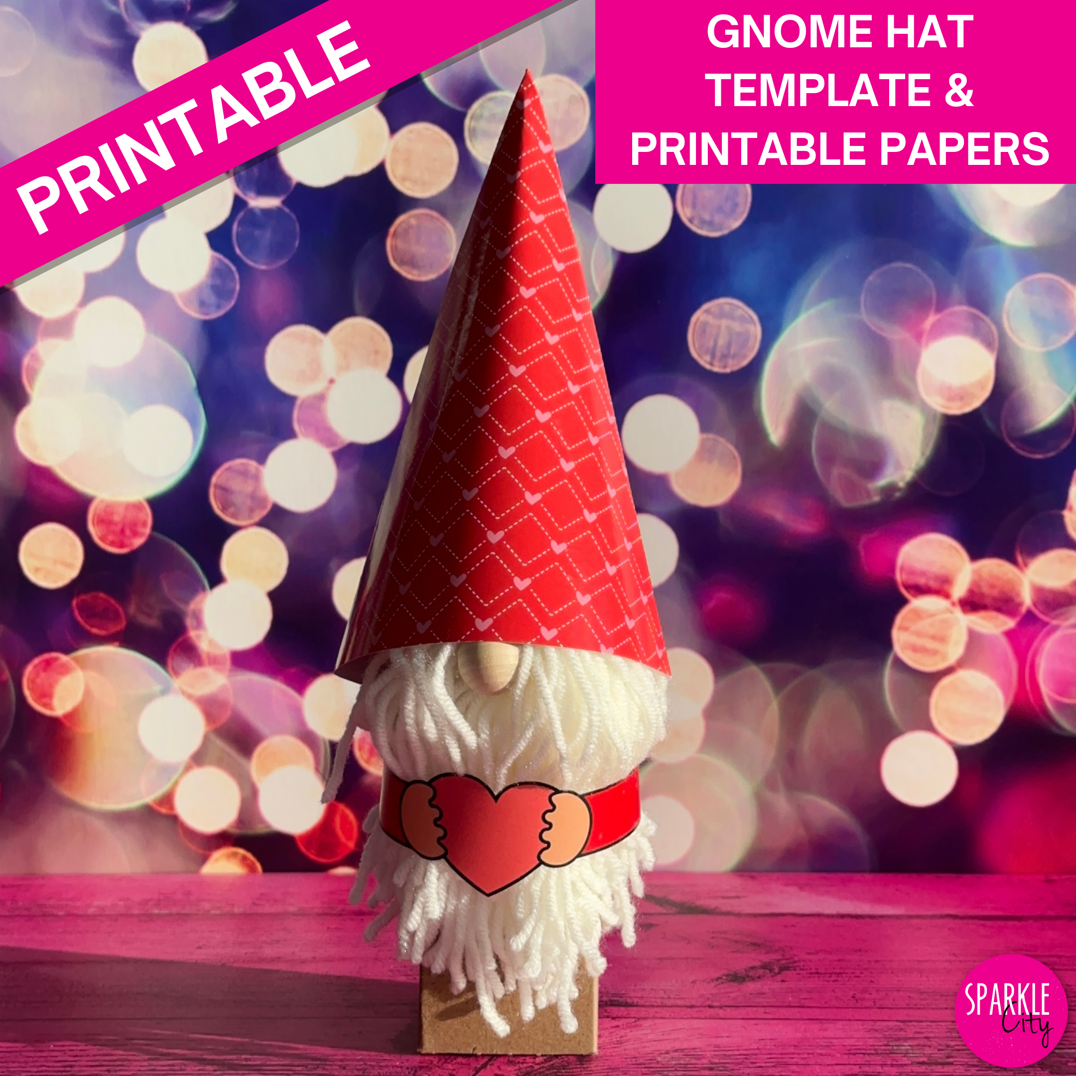 Gnome Hats - Printable Collection