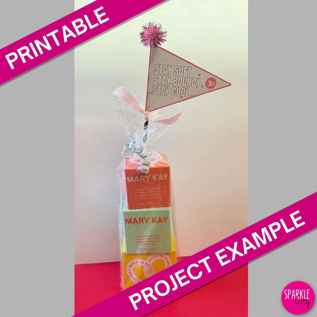 Stay Soft, Bouncy, Cool, Beauty - Printables - Pennants