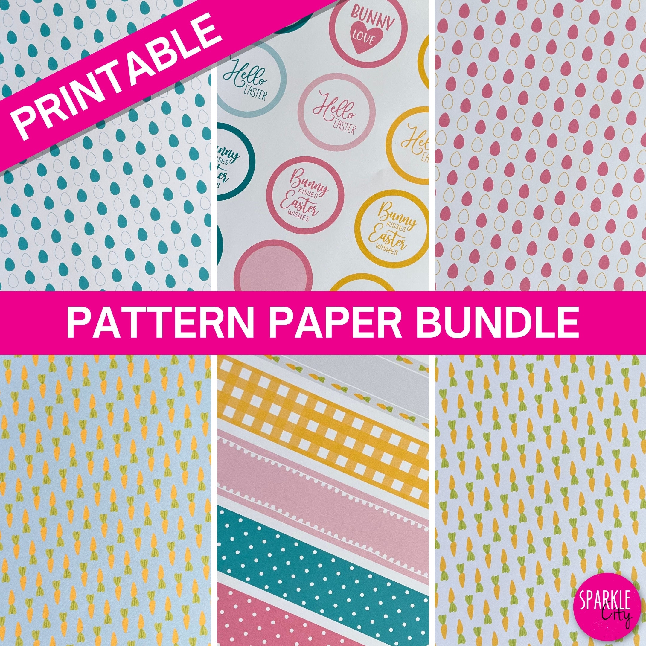 Easter Wishes Printables - MEGA BUNDLE