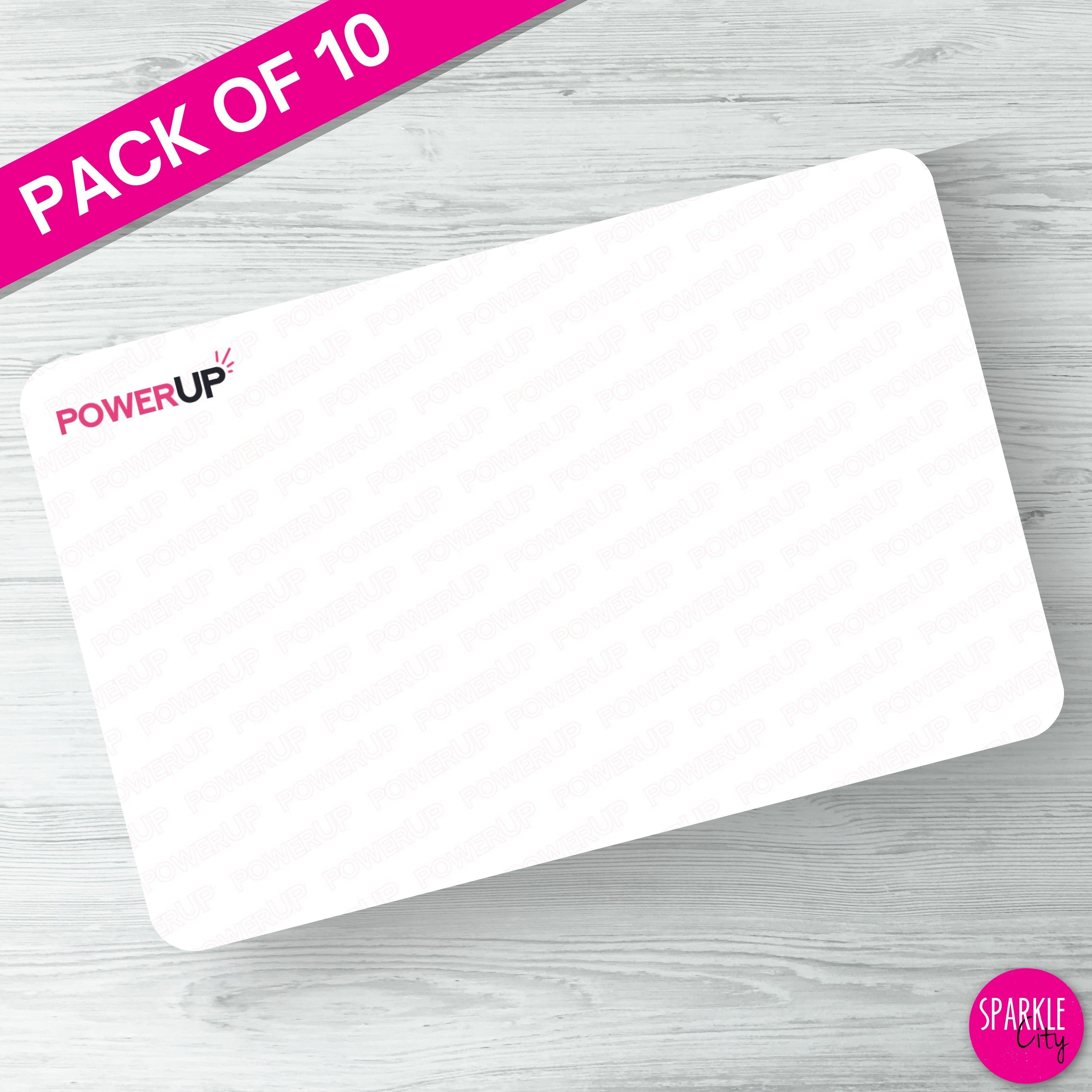 Power UP - Pink - Postcard