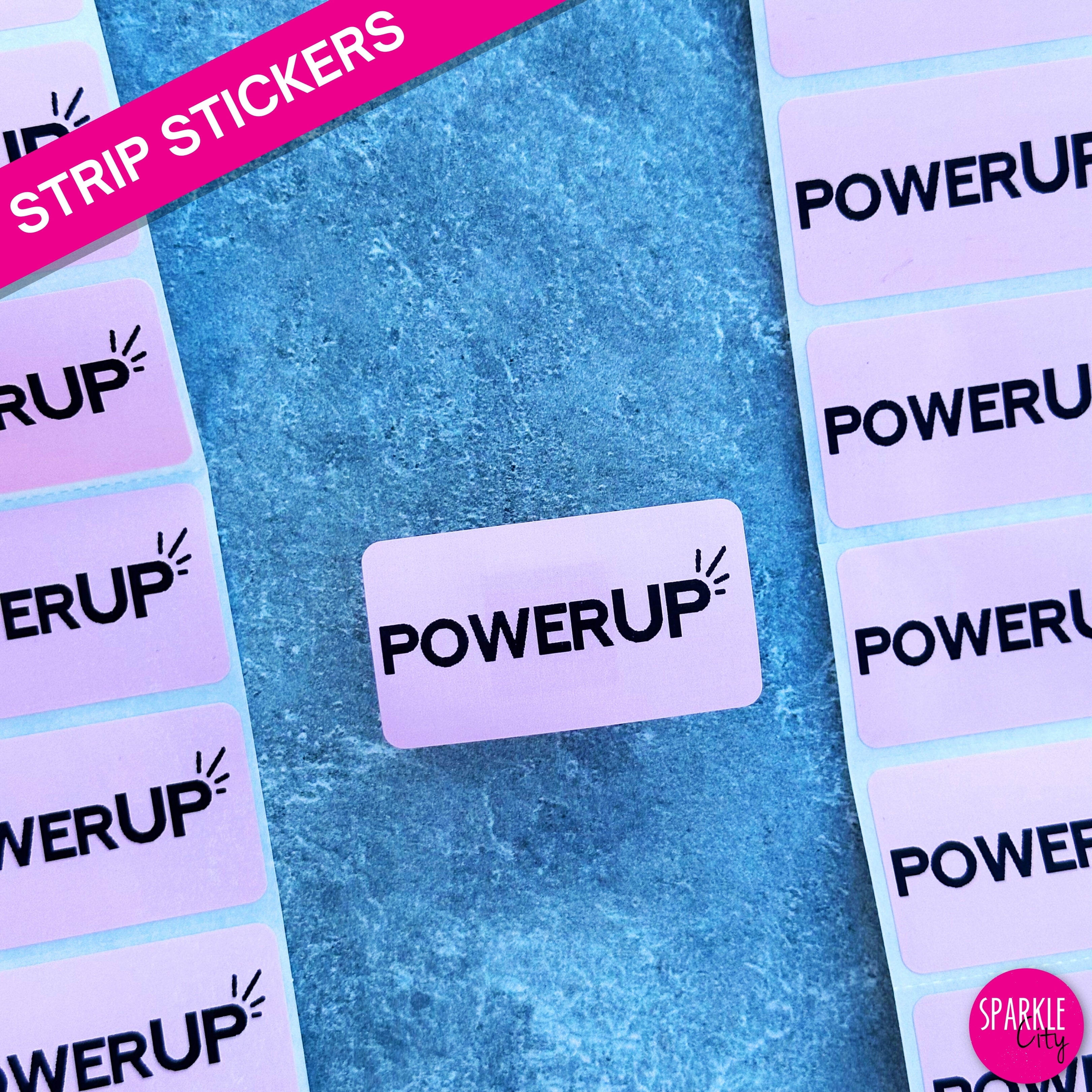 Power UP - Solo - Strip Stickers