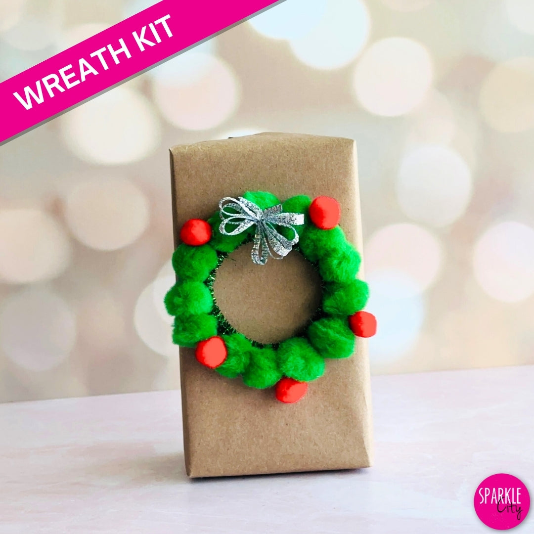 Pom Pom Kit - Christmas Wreath - Limited Edition