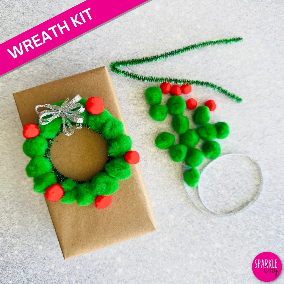 Pom Pom Kit - Christmas Wreath - Limited Edition