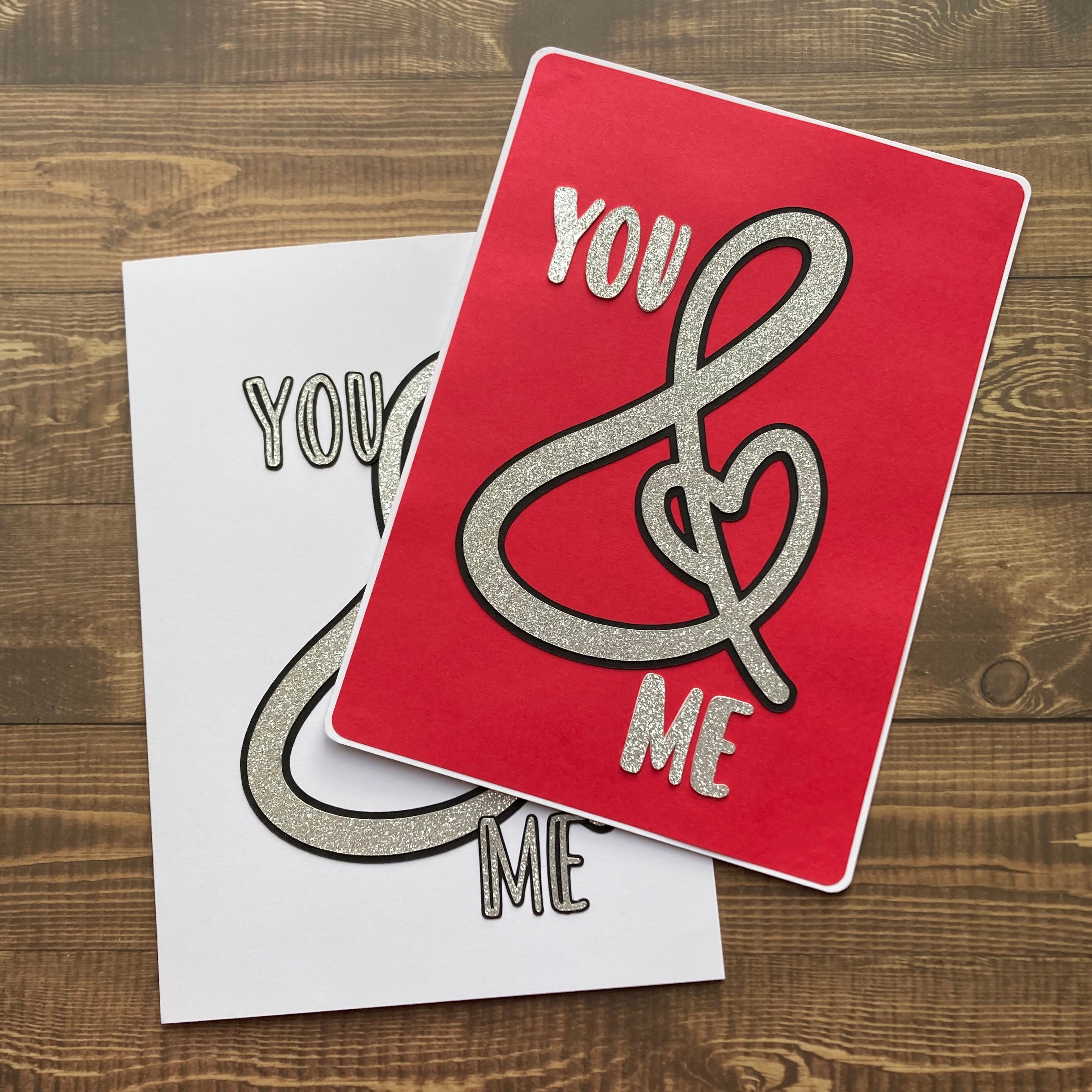 You & Me - Handmade Card