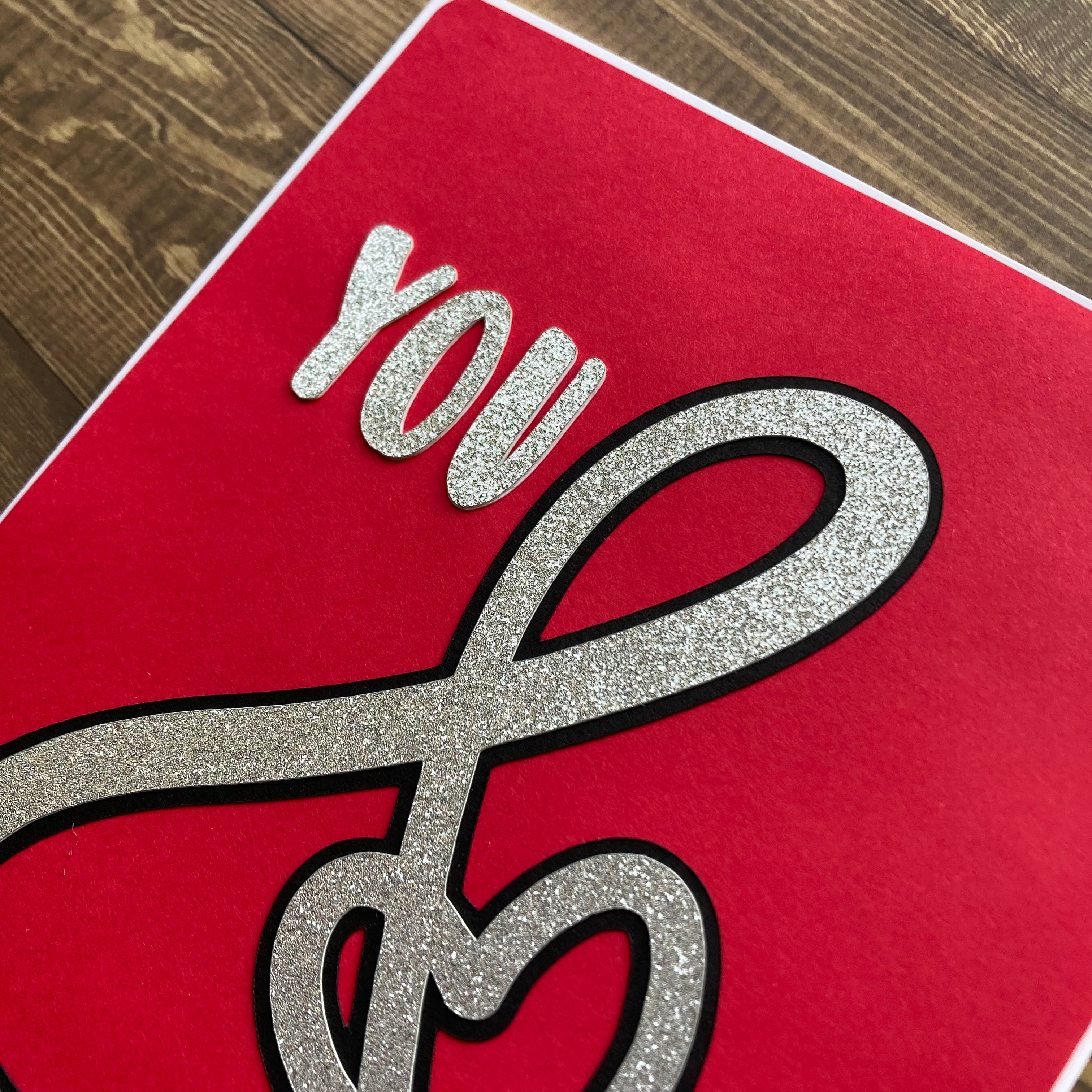 You & Me - Handmade Card