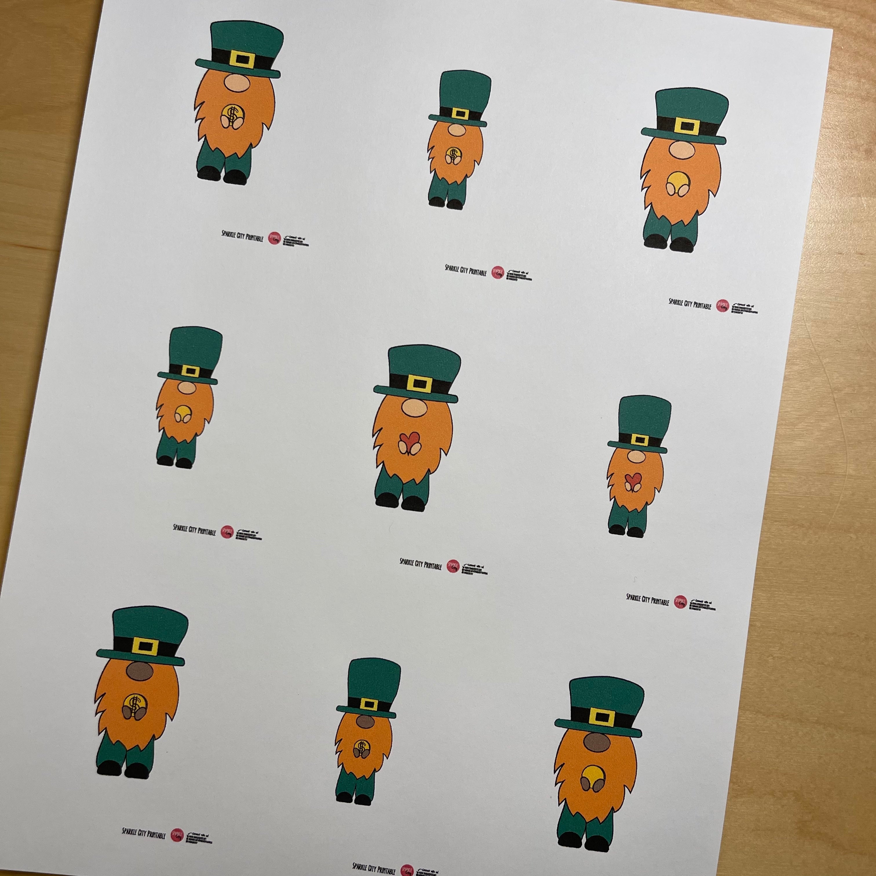 Leprechaun Printable - MEGA PACK