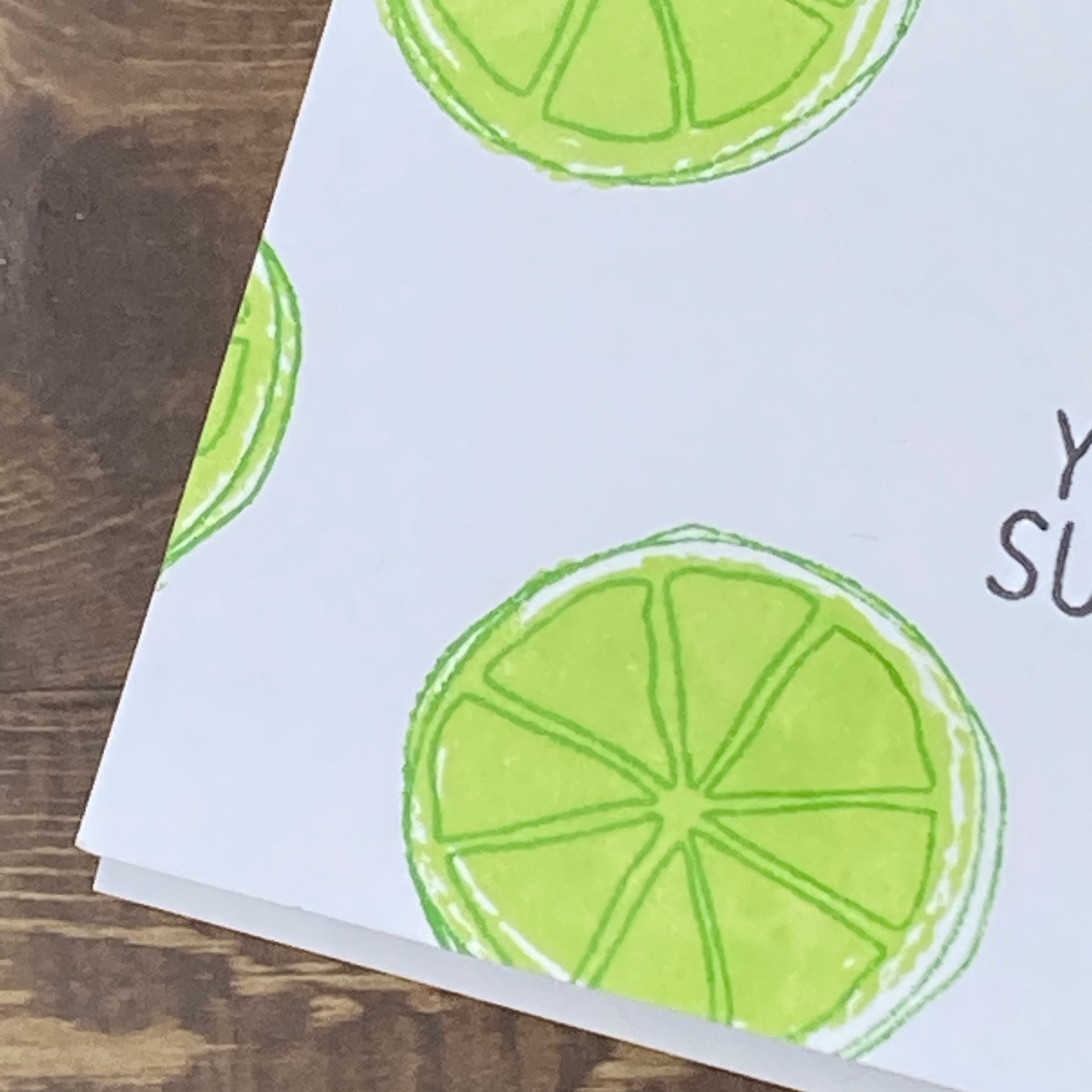 You’re Sublime - Handmade Card