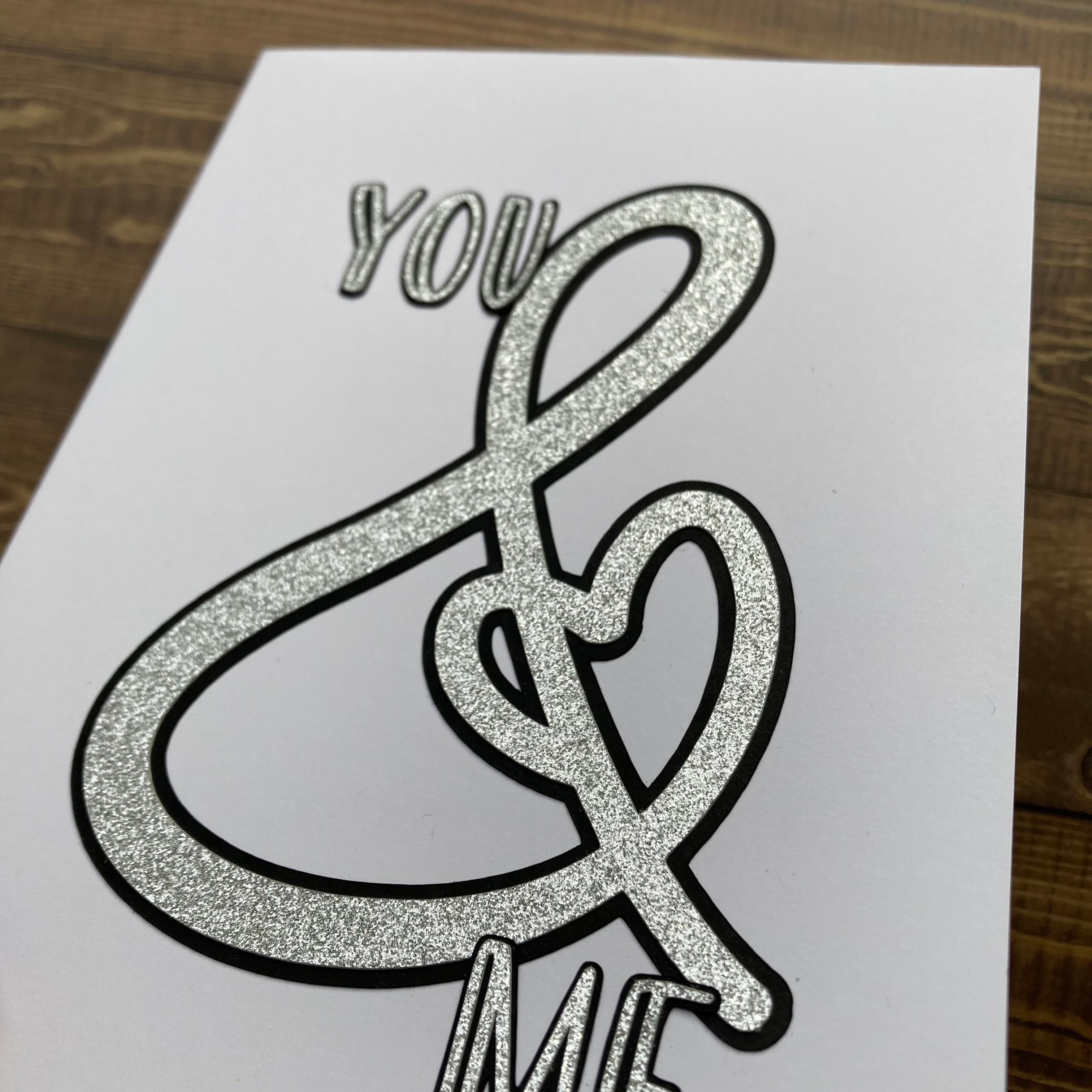 You & Me - Handmade Card