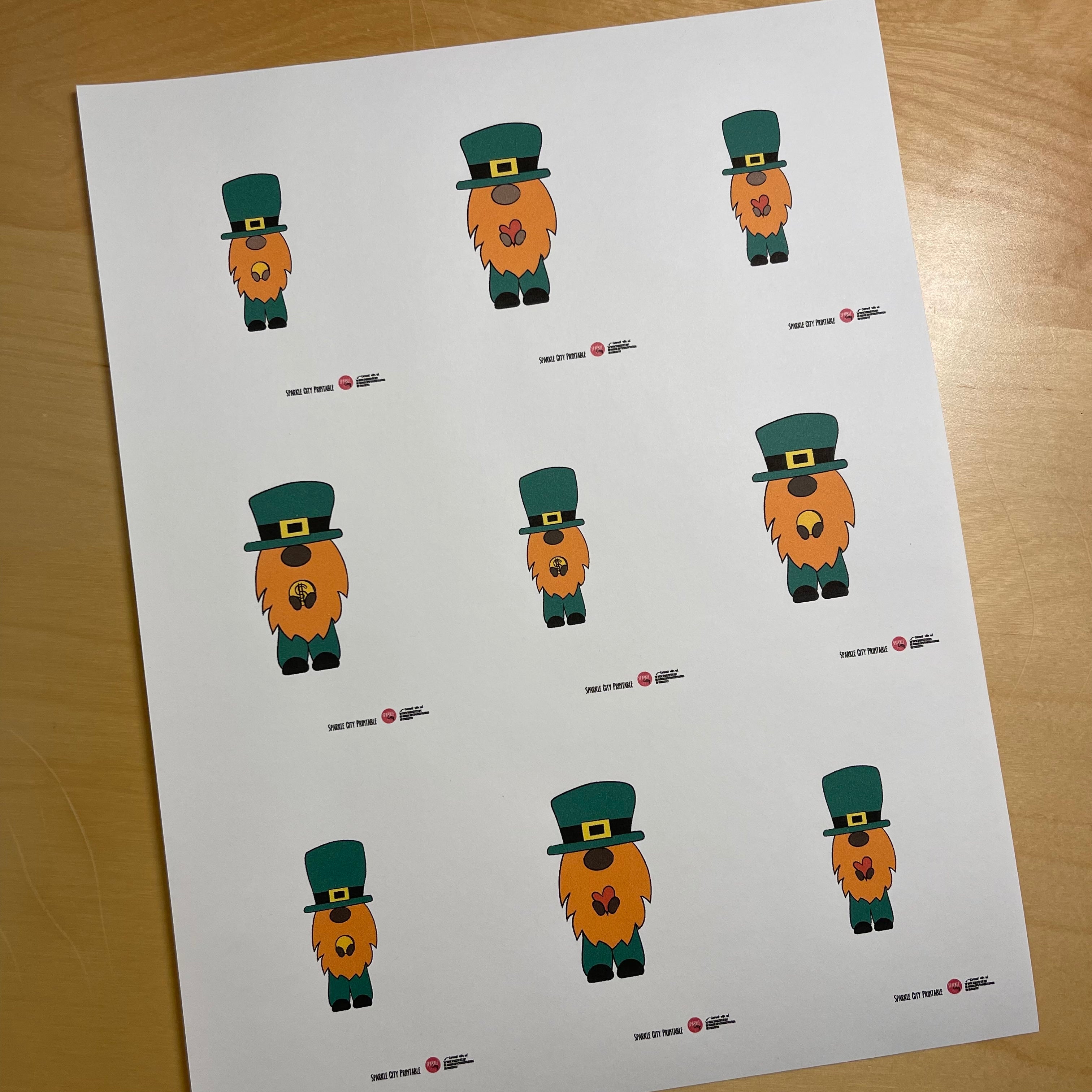 Leprechaun Printable - MEGA PACK